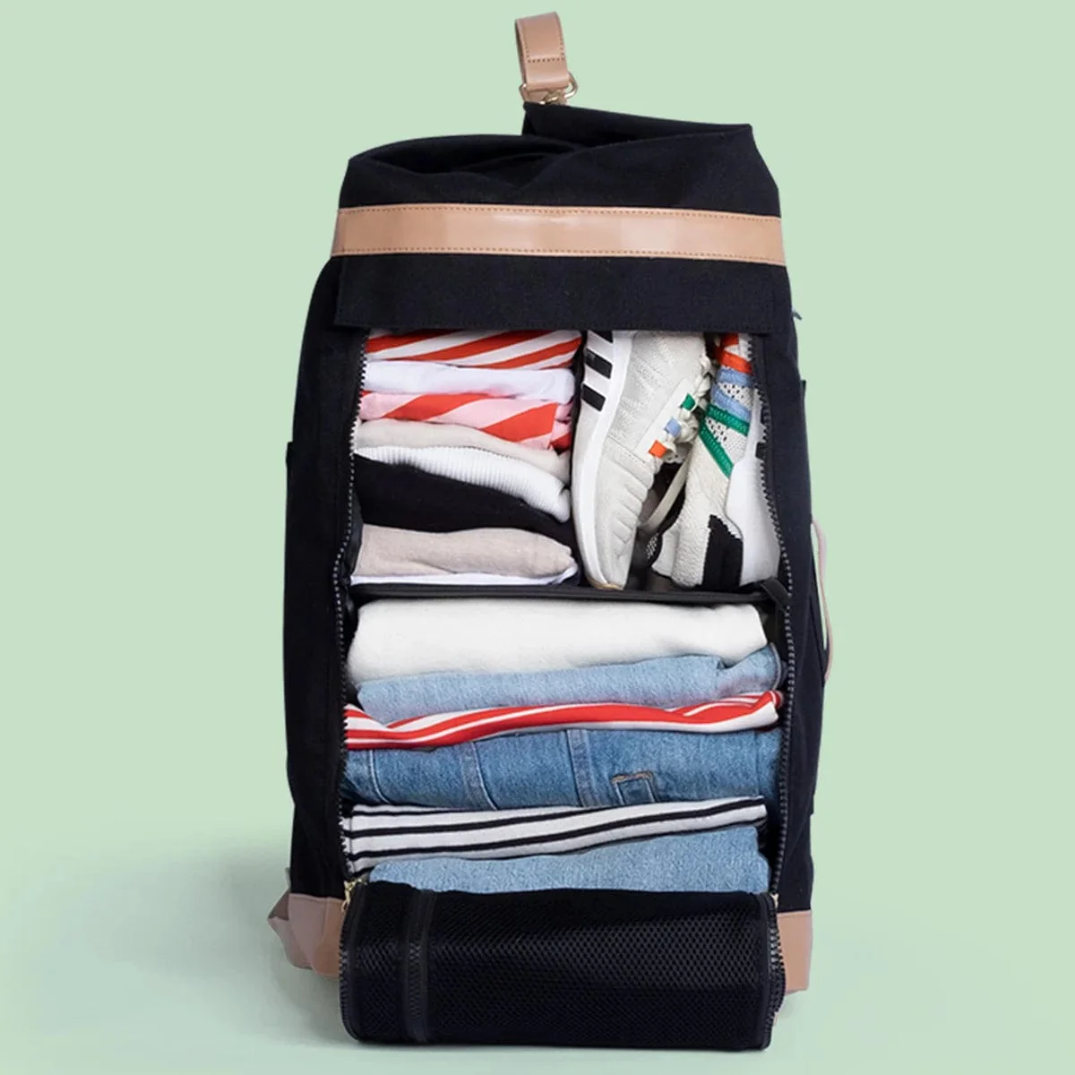 KAOS Ransel Weekend Bag - Classic Black - Image 2