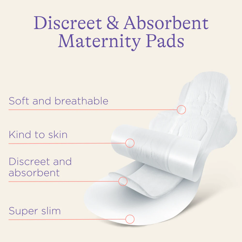 Lansinoh Discreet & Absorbent Maternity Pads (2+ weeks post-birth) - Image 3