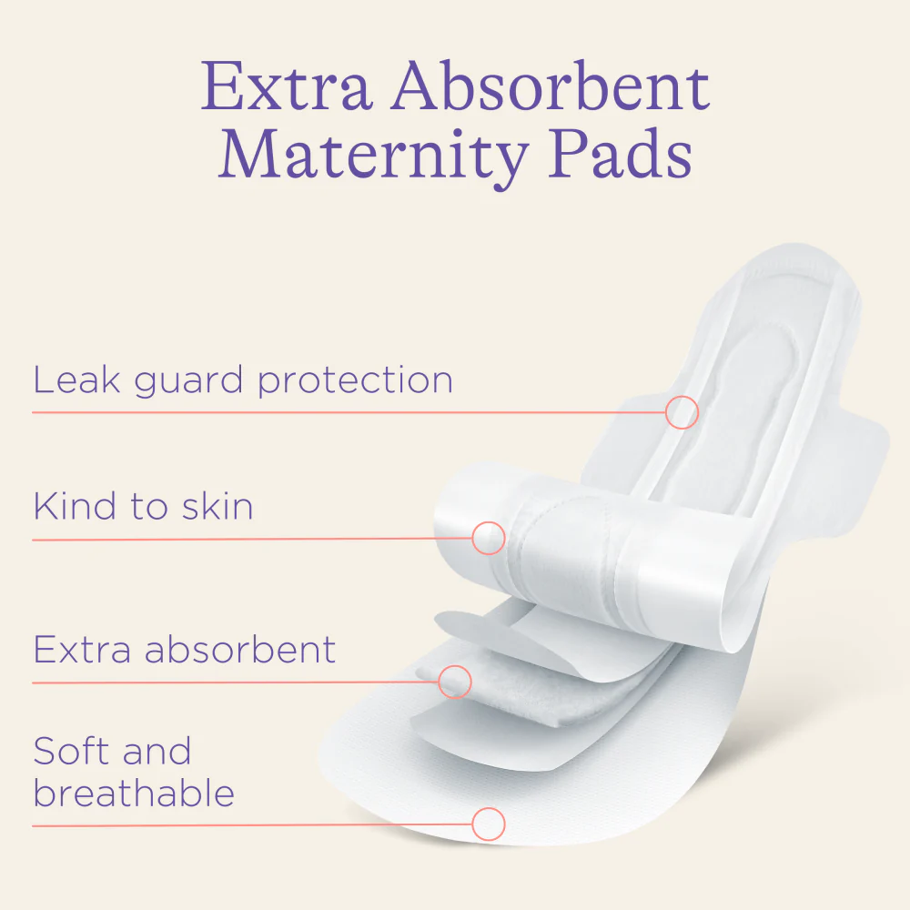 Lansinoh Extra Absorbent Maternity Pads (0-2 weeks post-birth) - Image 2