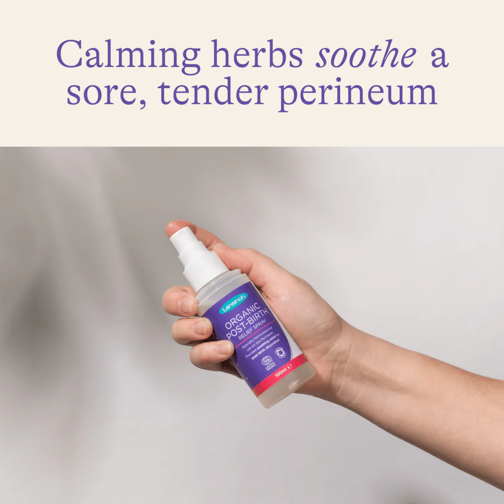 Lansinoh Organic Post-Birth Relief Spray (100ml) - Image 2
