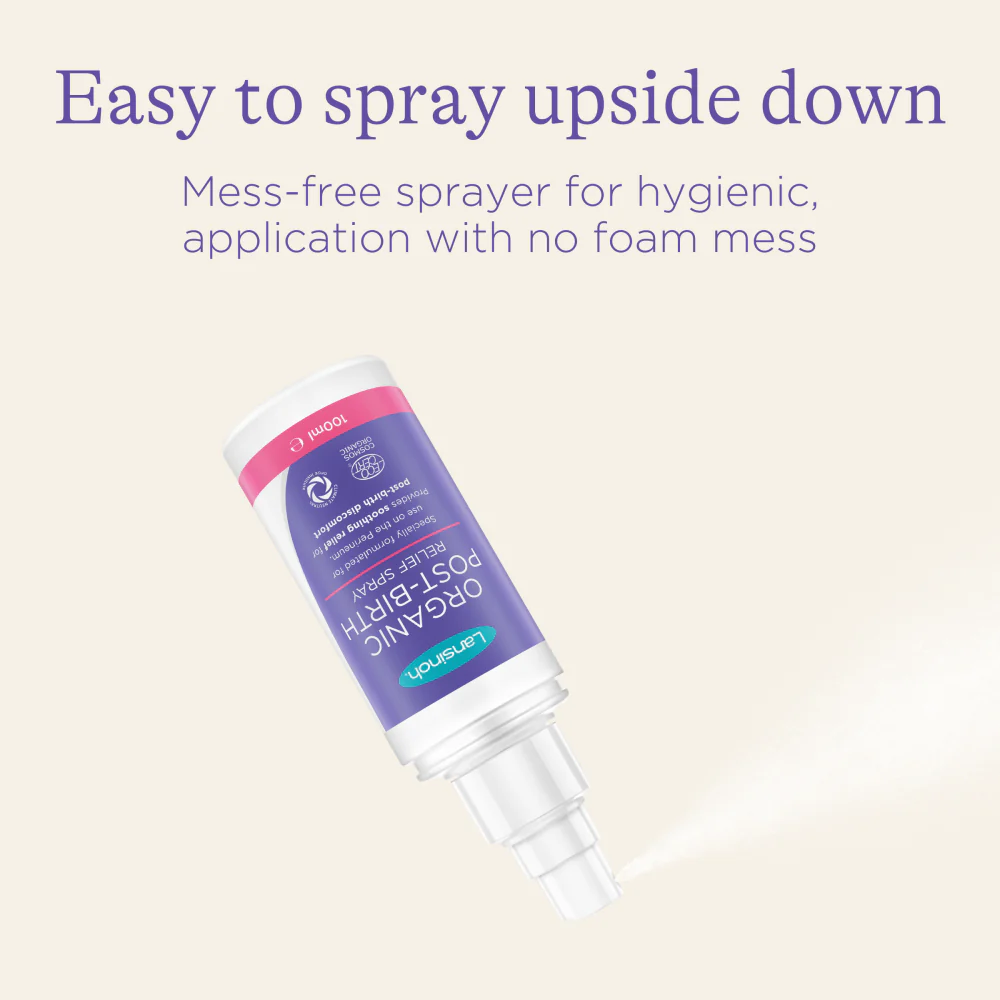 Lansinoh Organic Post-Birth Relief Spray (100ml) - Image 3