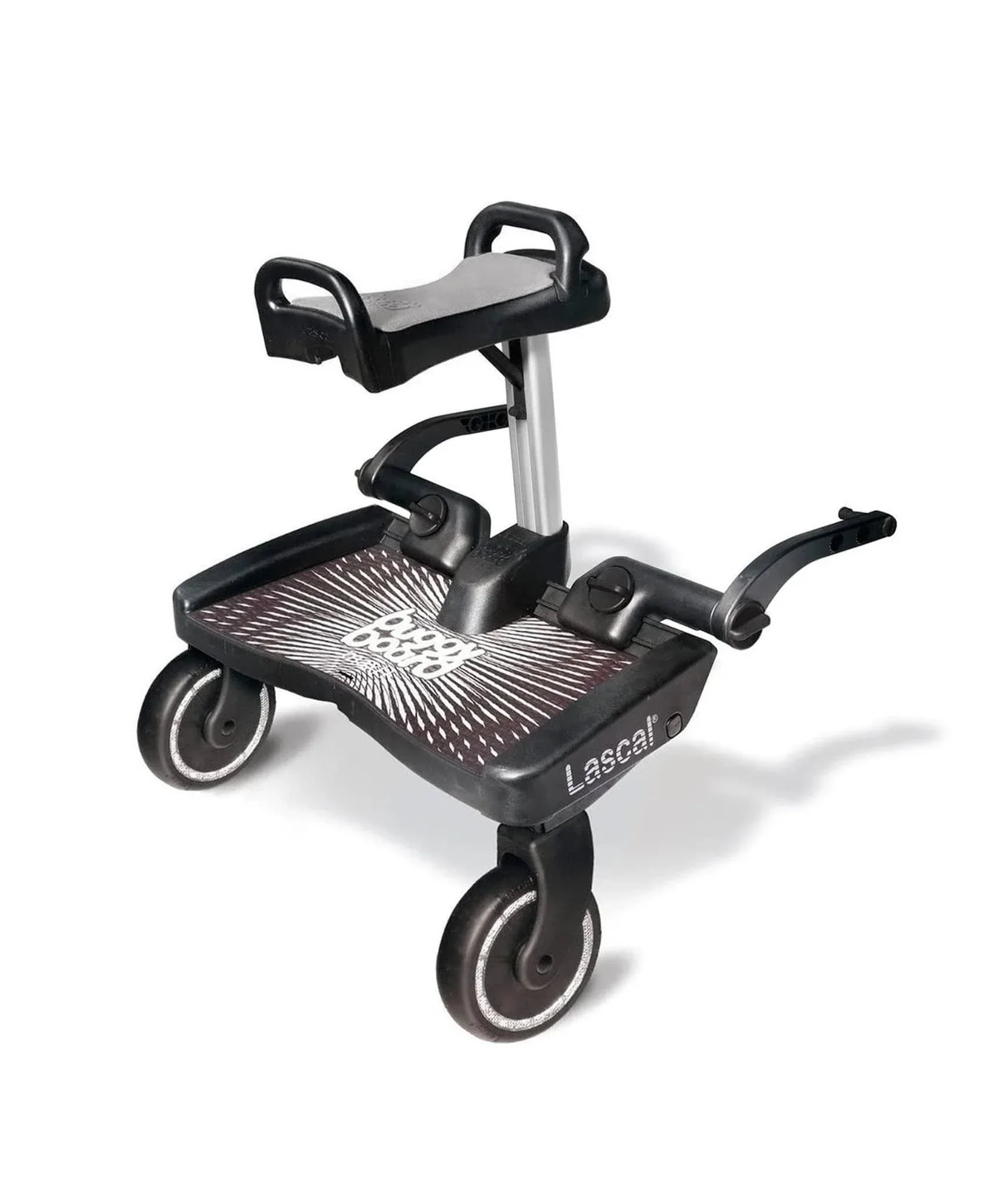 Lascal BuggyBoard Maxi Plus - Black / Grey Seat