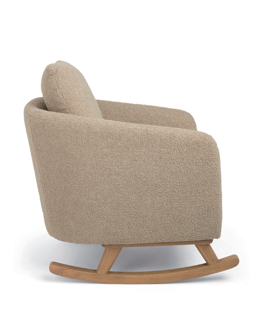 Mamas and Papas Alma Nursing Chair - Fawn Boucle Weave - Image 3
