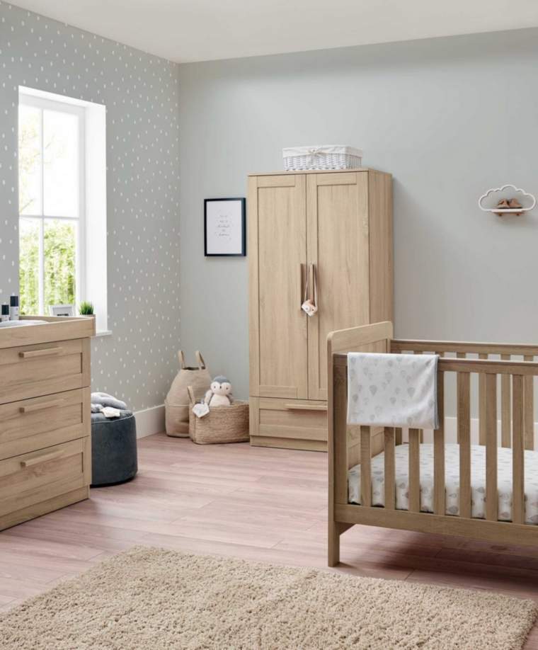 Mamas & Papas Atlas 4pc Furniture Set - Light Oak - Image 4