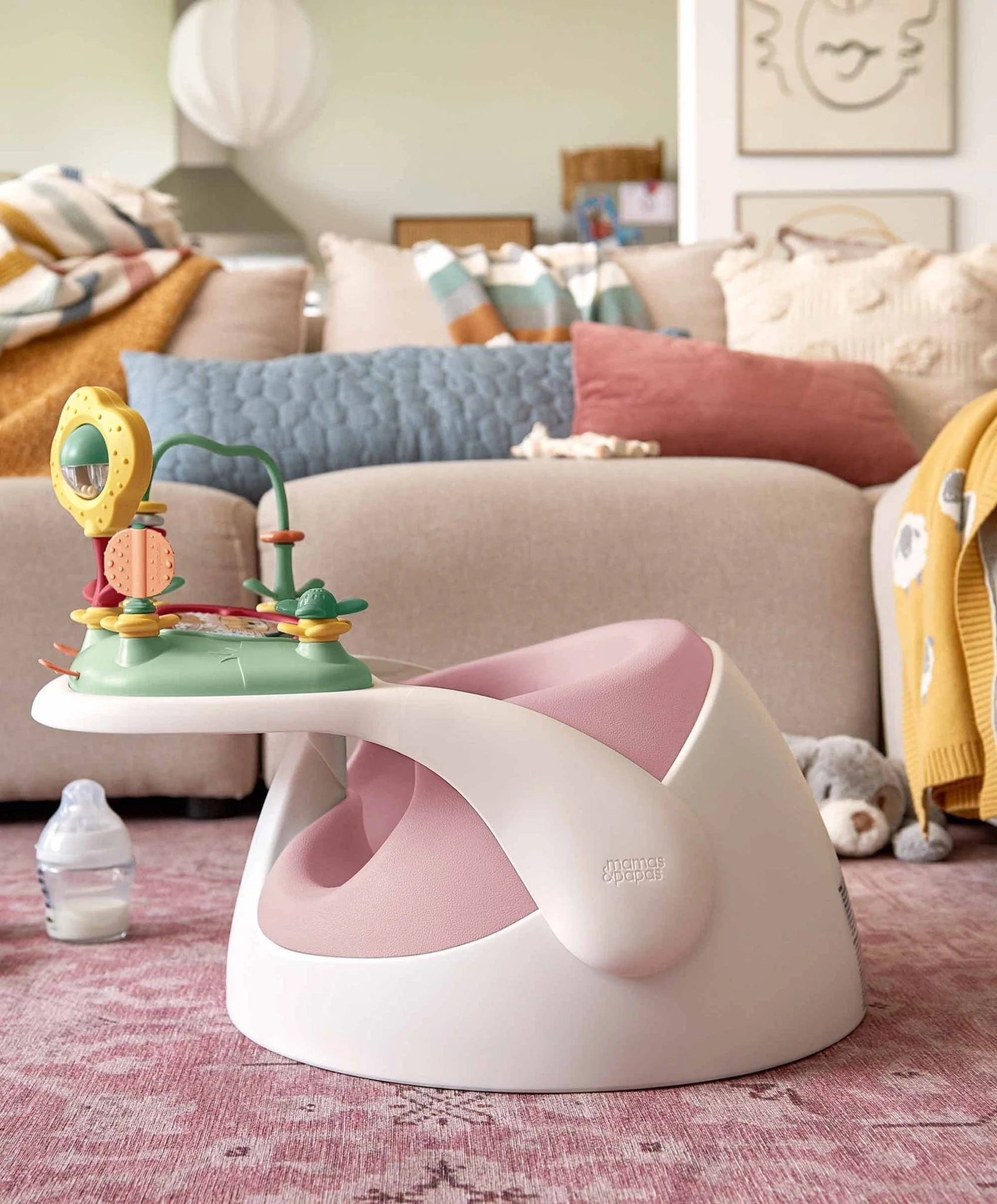 Mamas & Papas Baby Snug and Activity Tray - Blossom - Image 7