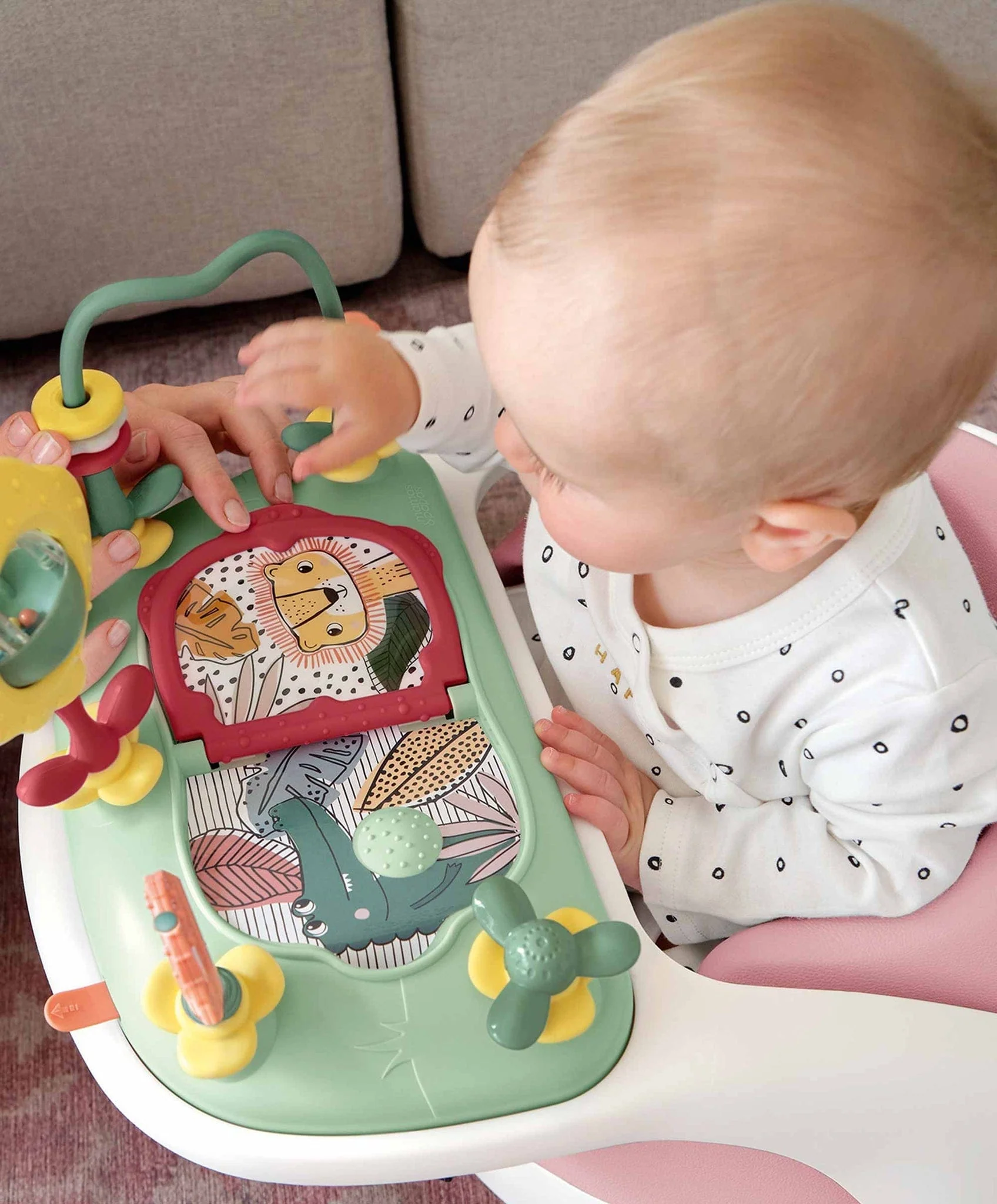 Mamas & Papas Baby Snug and Activity Tray - Blossom - Image 8
