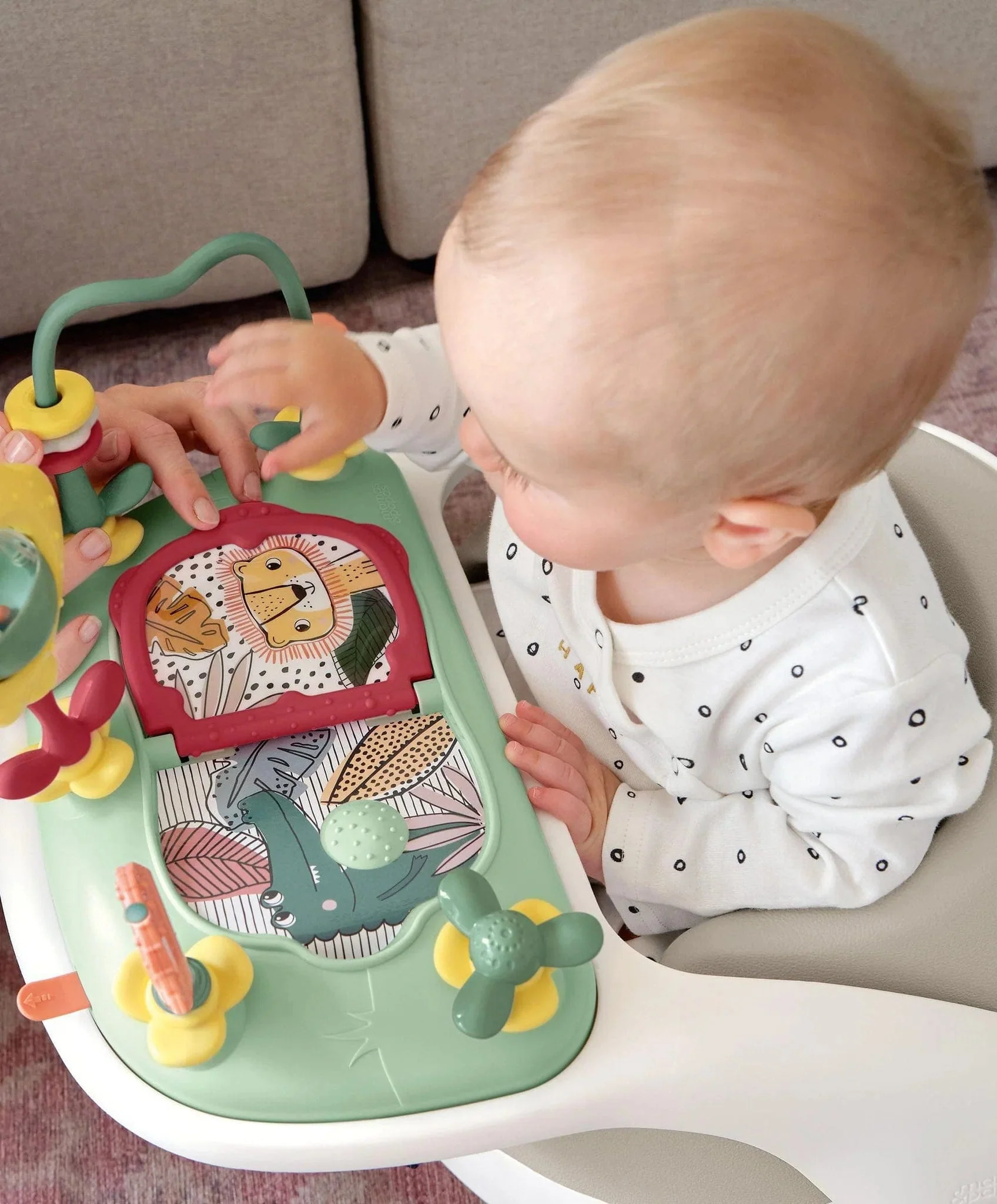 Mamas & Papas Baby Snug and Activity Tray - Clay - Image 6