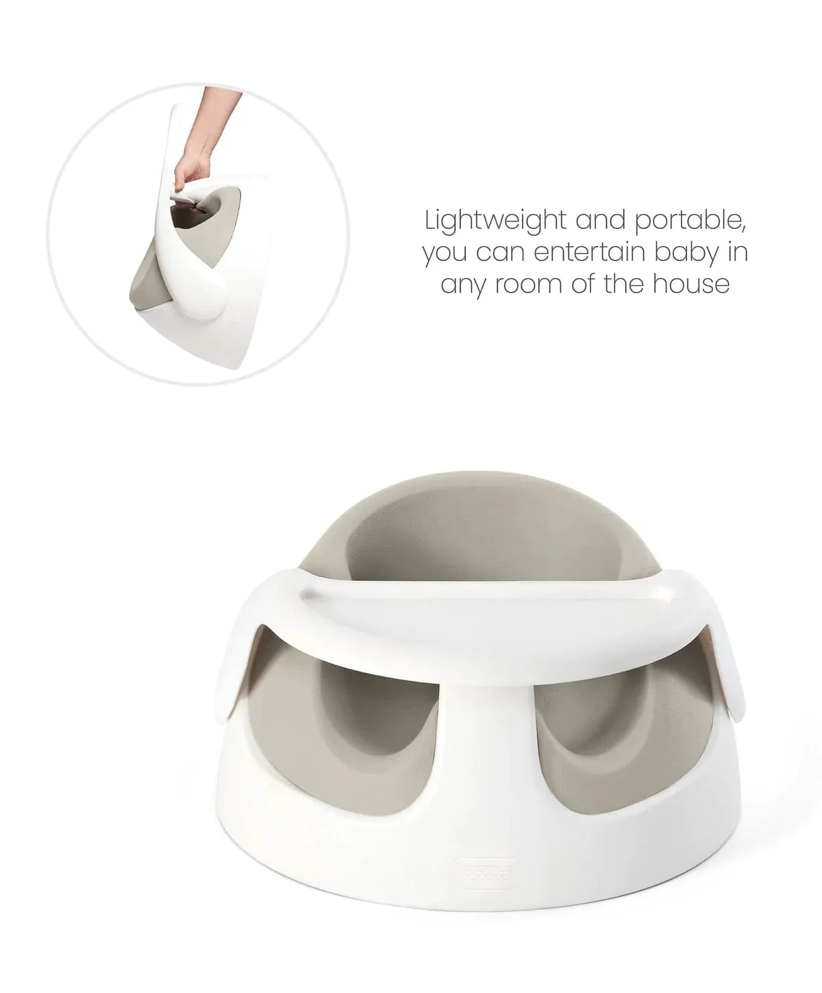 Mamas & Papas Baby Snug and Activity Tray - Clay - Image 9