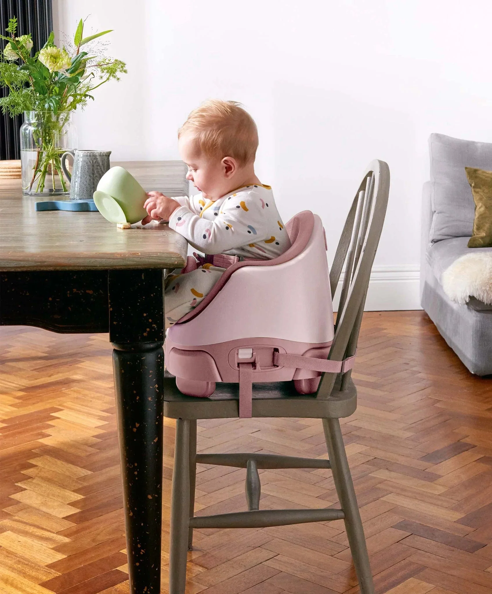 Mamas & Papas Baby Bug & Activity Tray - Blossom - Image 6