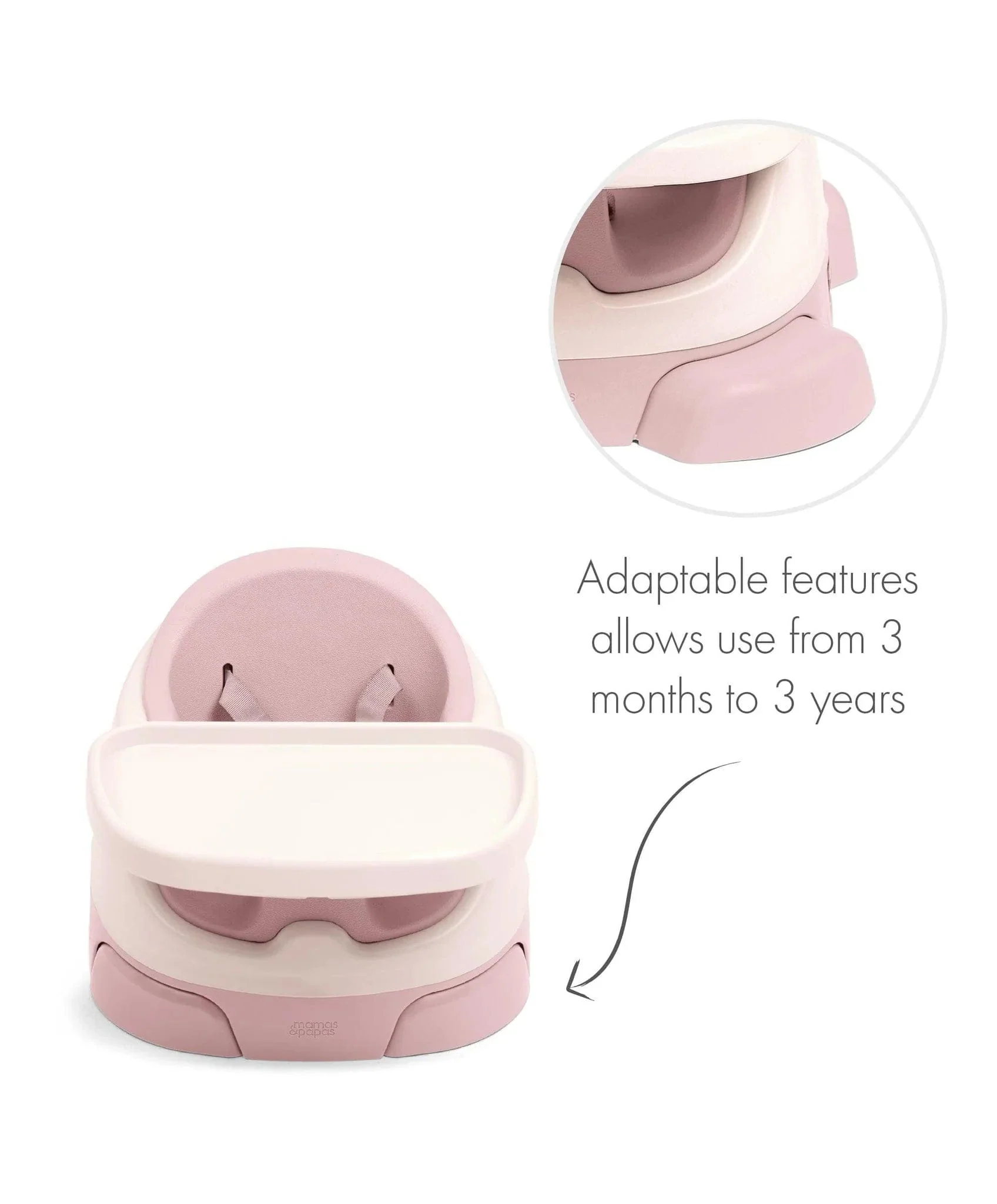 Mamas & Papas Baby Bug & Activity Tray - Blossom - Image 7