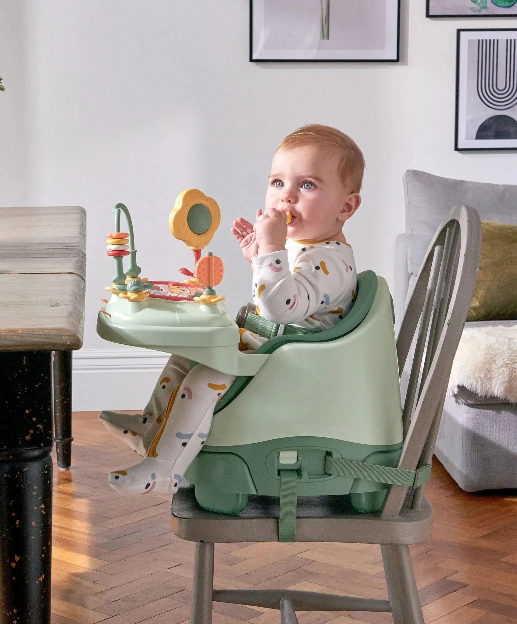 Mamas & Papas Baby Bug & Activity Tray - Eucalyptus - Image 5