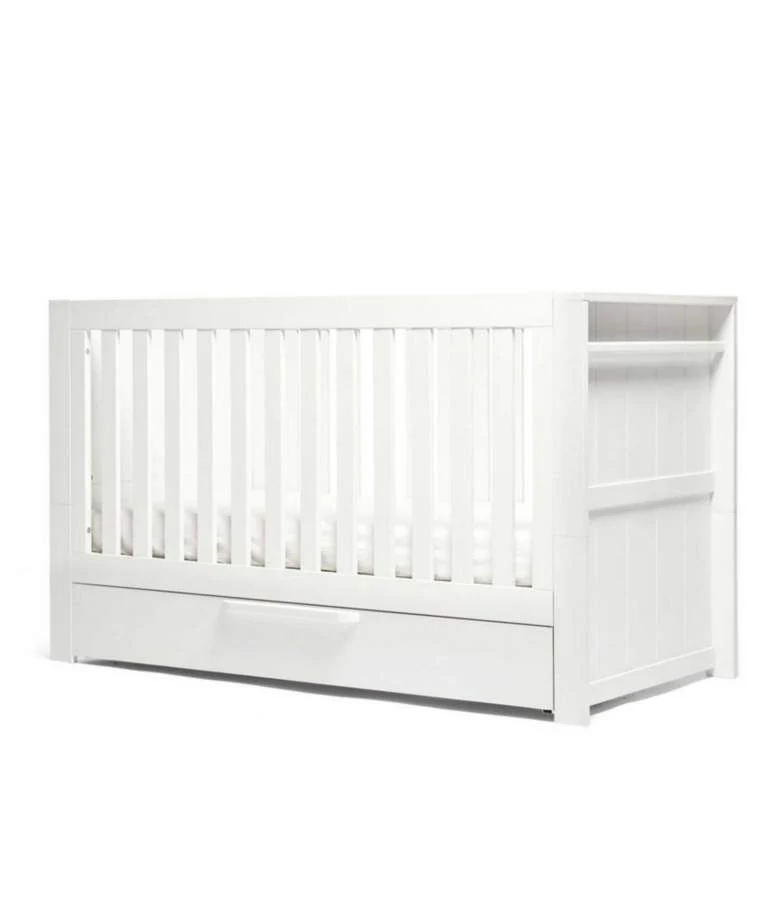 Mamas & Papas Franklin 4pc Furniture Set - White Wash - Image 5