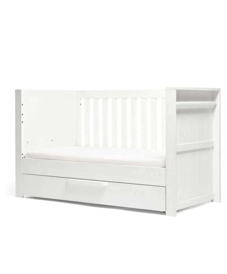 Mamas & Papas Franklin 4pc Furniture Set - White Wash - Image 7