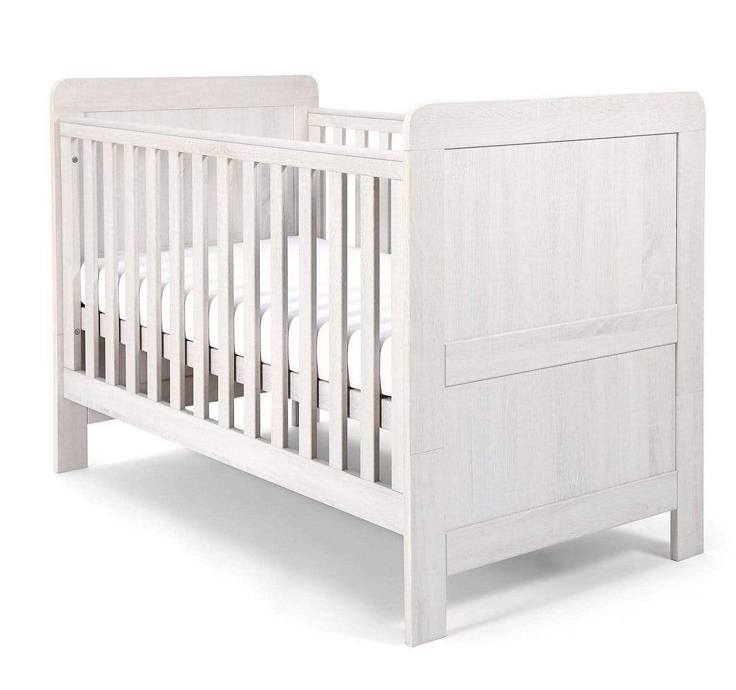Mamas & Papas Atlas 2pc Furniture Set - Nimbus White inc Mattress - Image 5