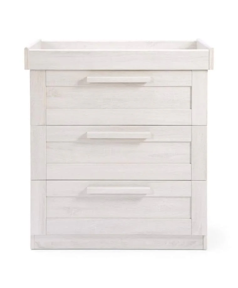 Mamas & Papas Atlas 2pc Furniture Set - Nimbus White inc Mattress - Image 7