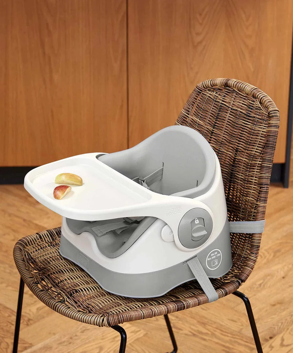 Mamas & Papas Bud 2-in-1 Booster Seat - Pebble Grey - Image 12