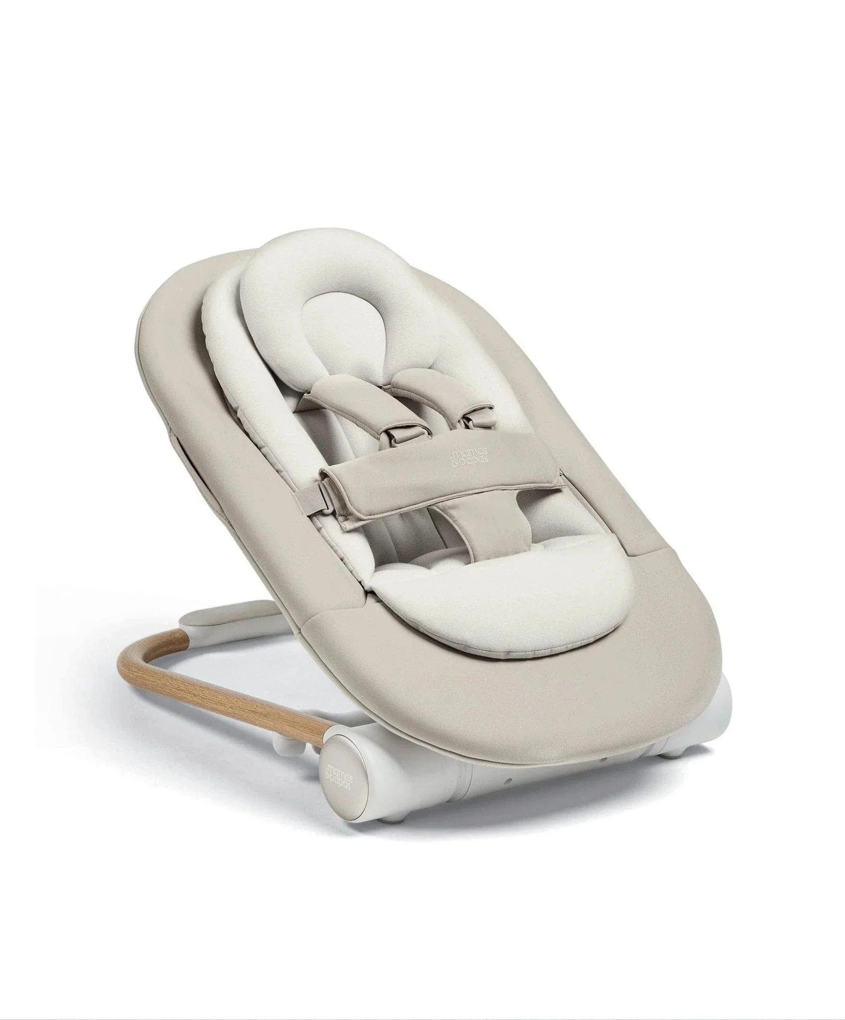 Mamas & Papas Eno Highchair, Bouncer & Cushion Bundle - Cashmere - Image 4