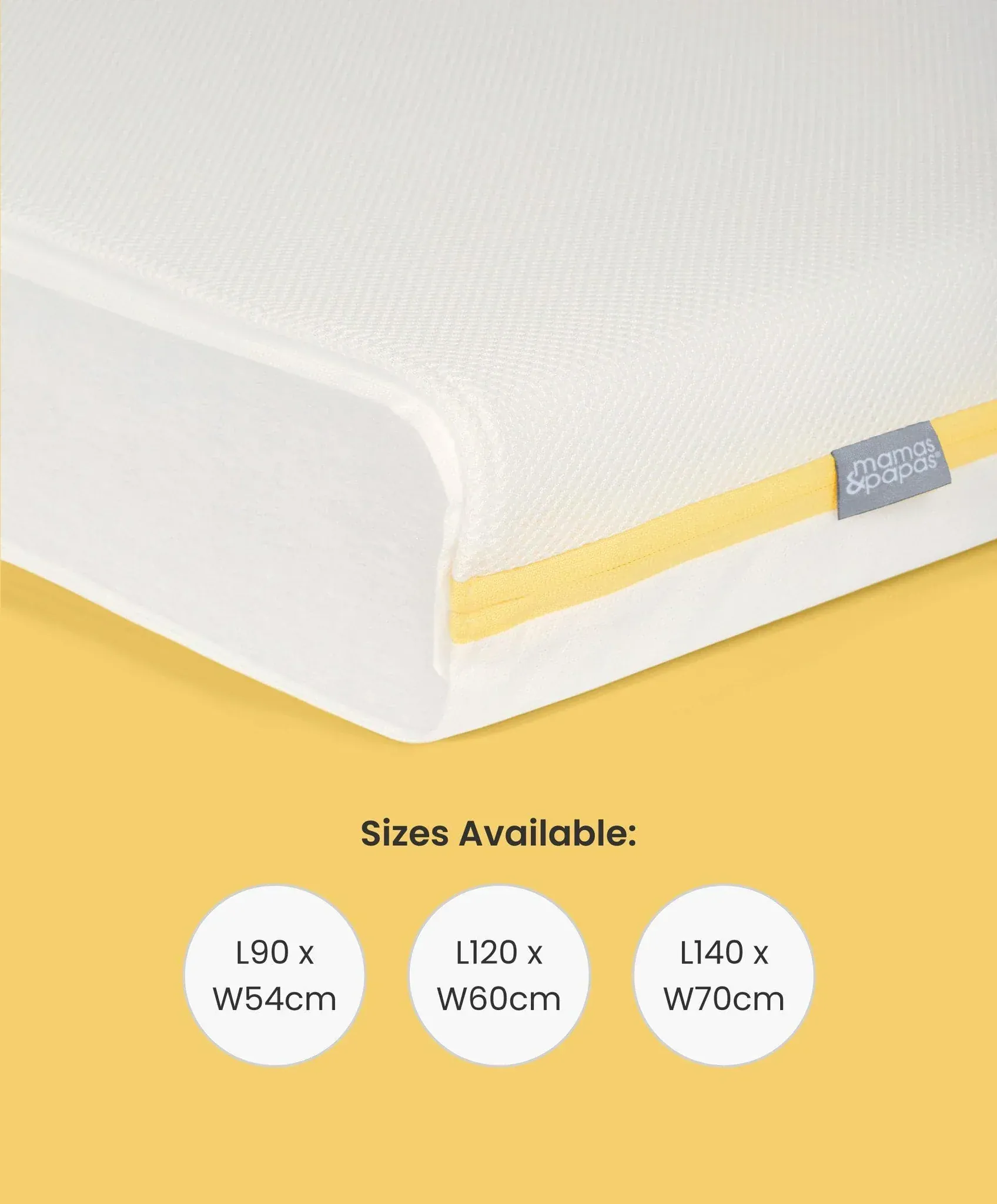 Mamas & Papas Essential Airflow Fibre Cotbed Mattress - Image 4