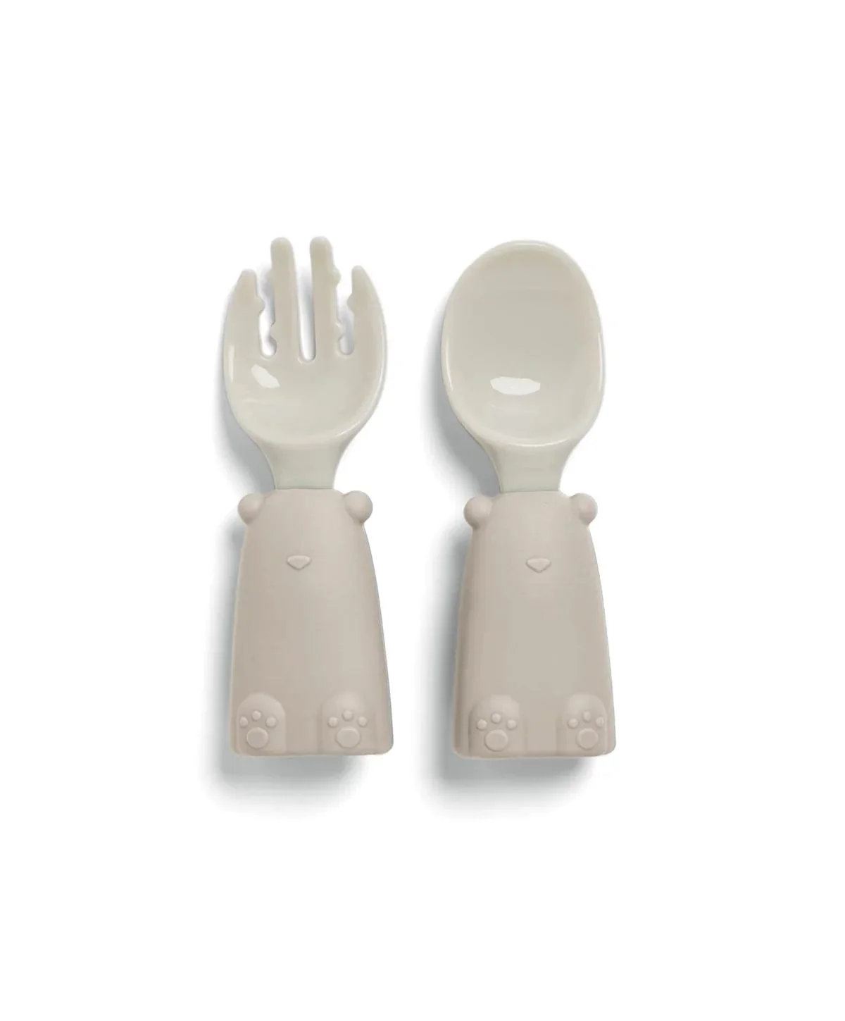 Mamas & Papas First Mealtime Silicone Set - Truffle - Image 6