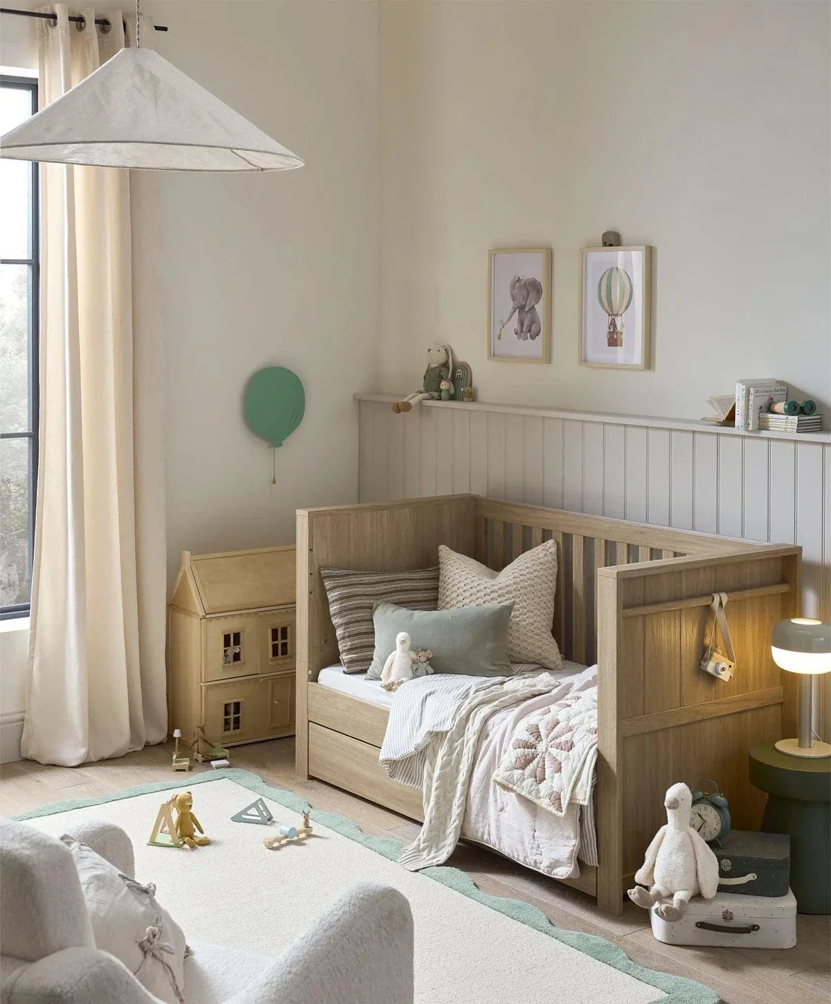 Mamas & Papas Franklin 4pc Furniture Set - Oak - Image 3