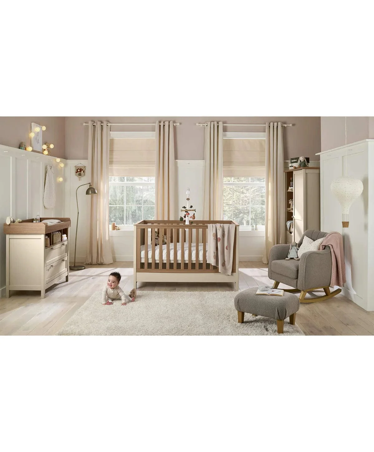 Mamas & Papas Harwell 4pc Furniture Set - Cashmere - Image 13