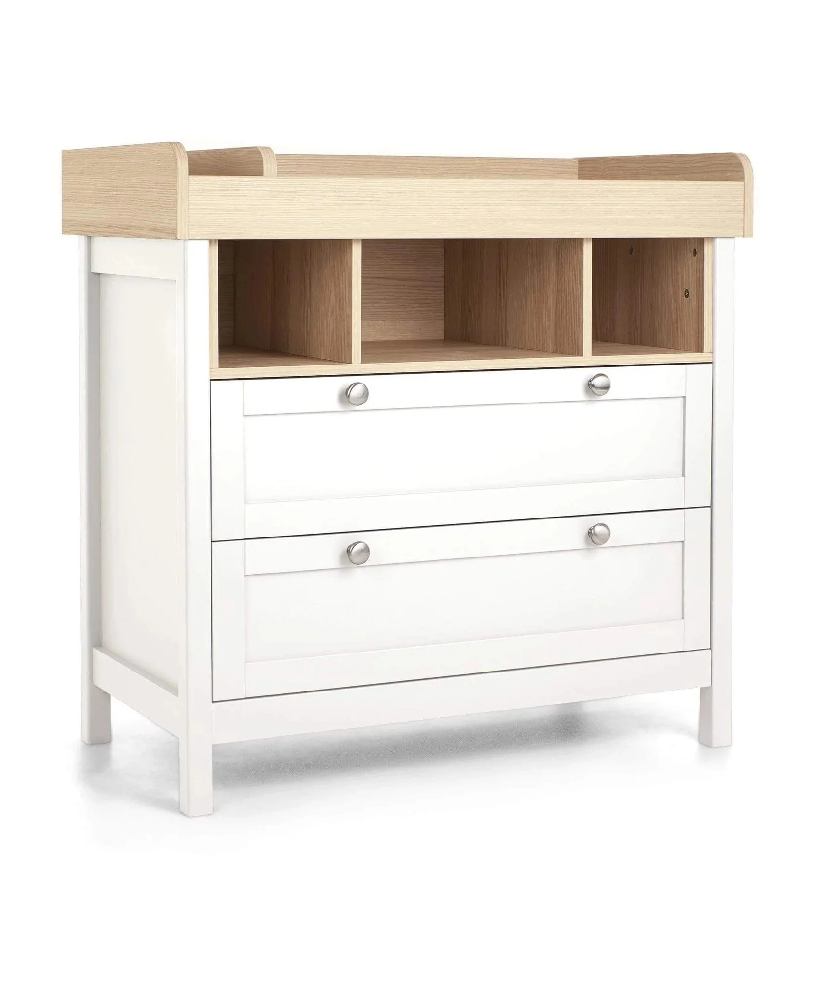 Mamas & Papas Harwell 4pc Furniture Set - White / Natural - Image 9
