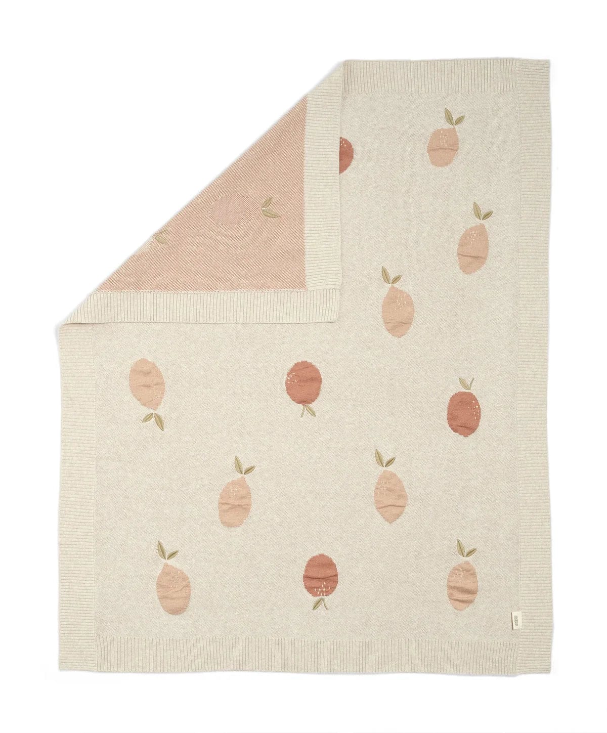 Mamas & Papas Knitted Blanket - Welcome to the World, Seedling Fruit - Image 4