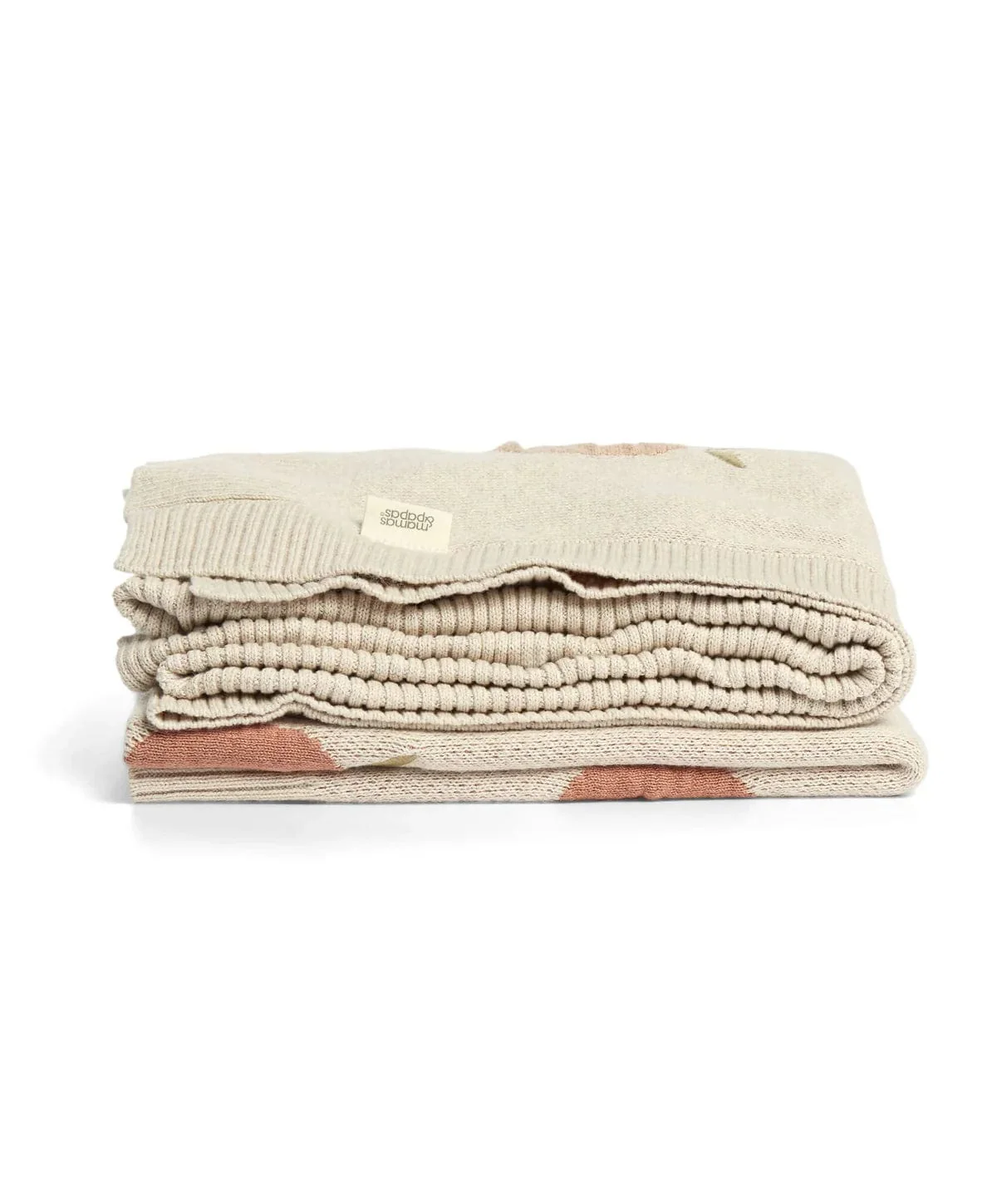 Mamas & Papas Knitted Blanket - Welcome to the World, Seedling Fruit - Image 5