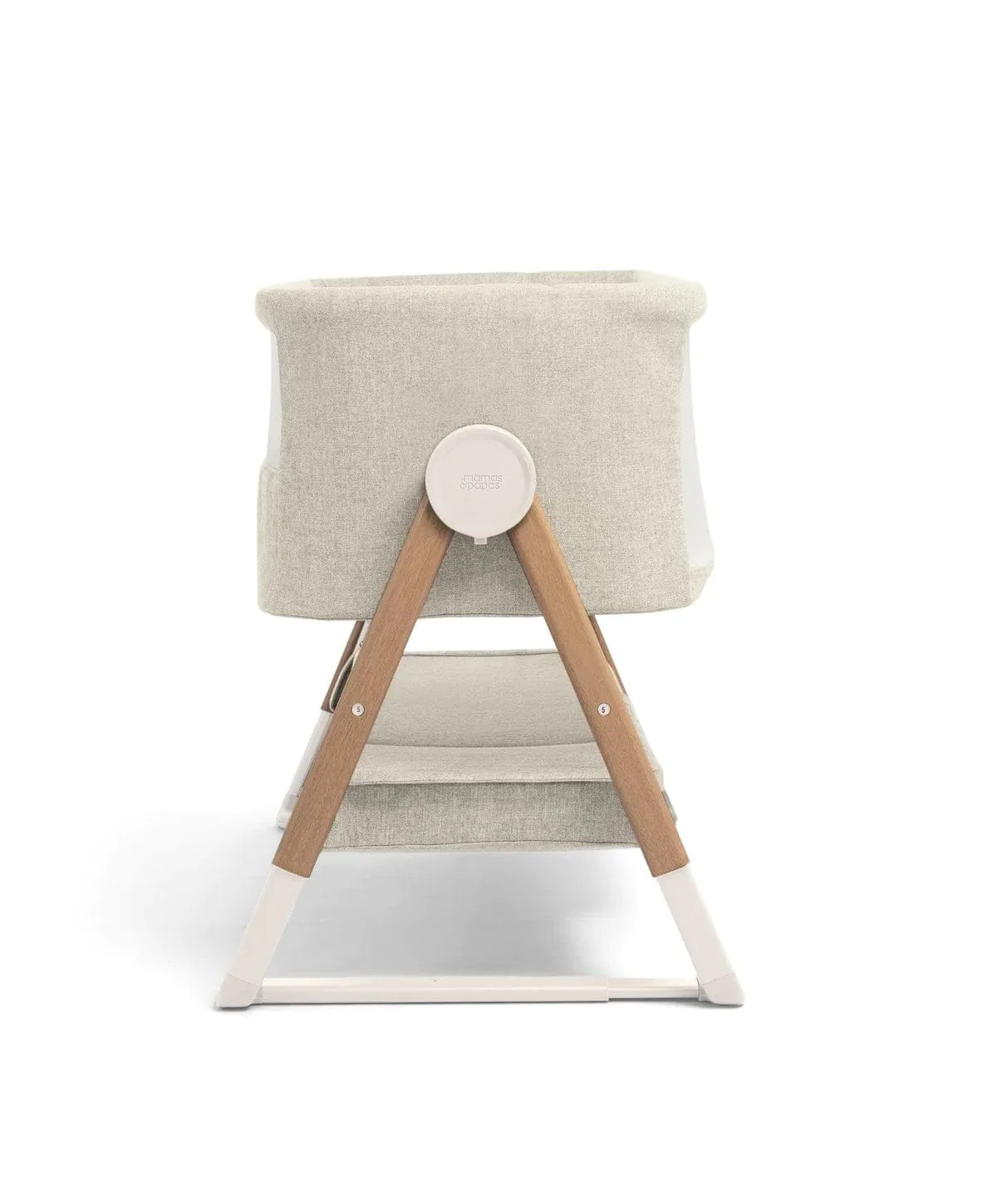 Mamas & Papas Lua Bedside Crib Bundle - Fawn Beige / Oatmeal - Image 4