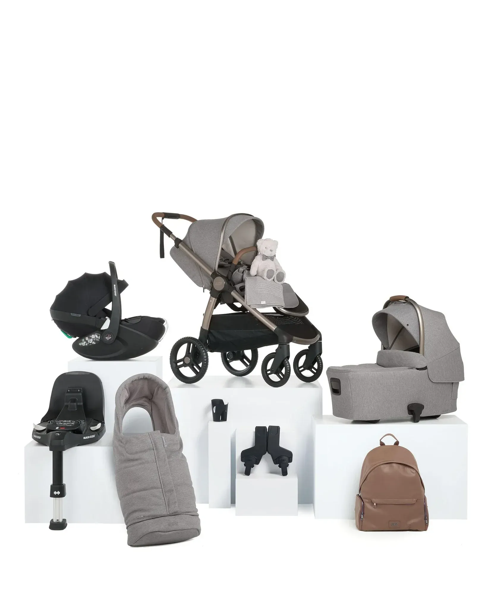 Mamas & Papas Ocarro 2 (Pebble 360 PRO2) Travel System - Heritage