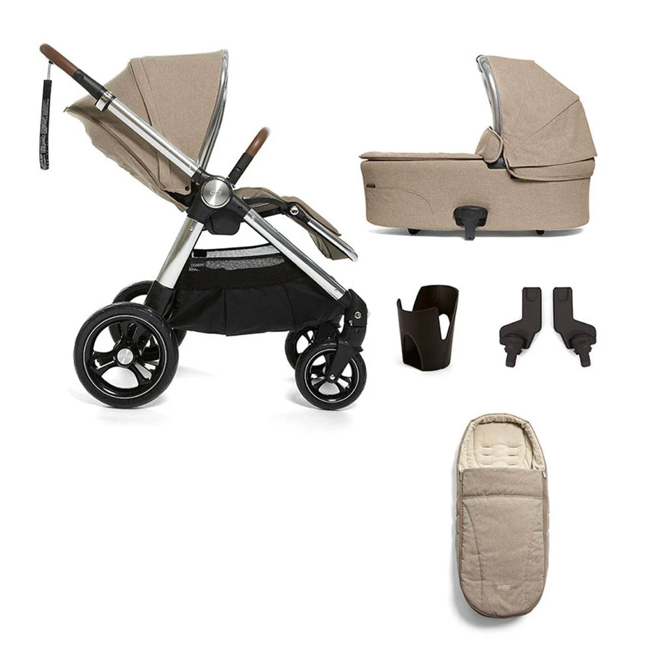 Mamas & Papas Ocarro (5 Pieces) Essential Bundle - Cashmere