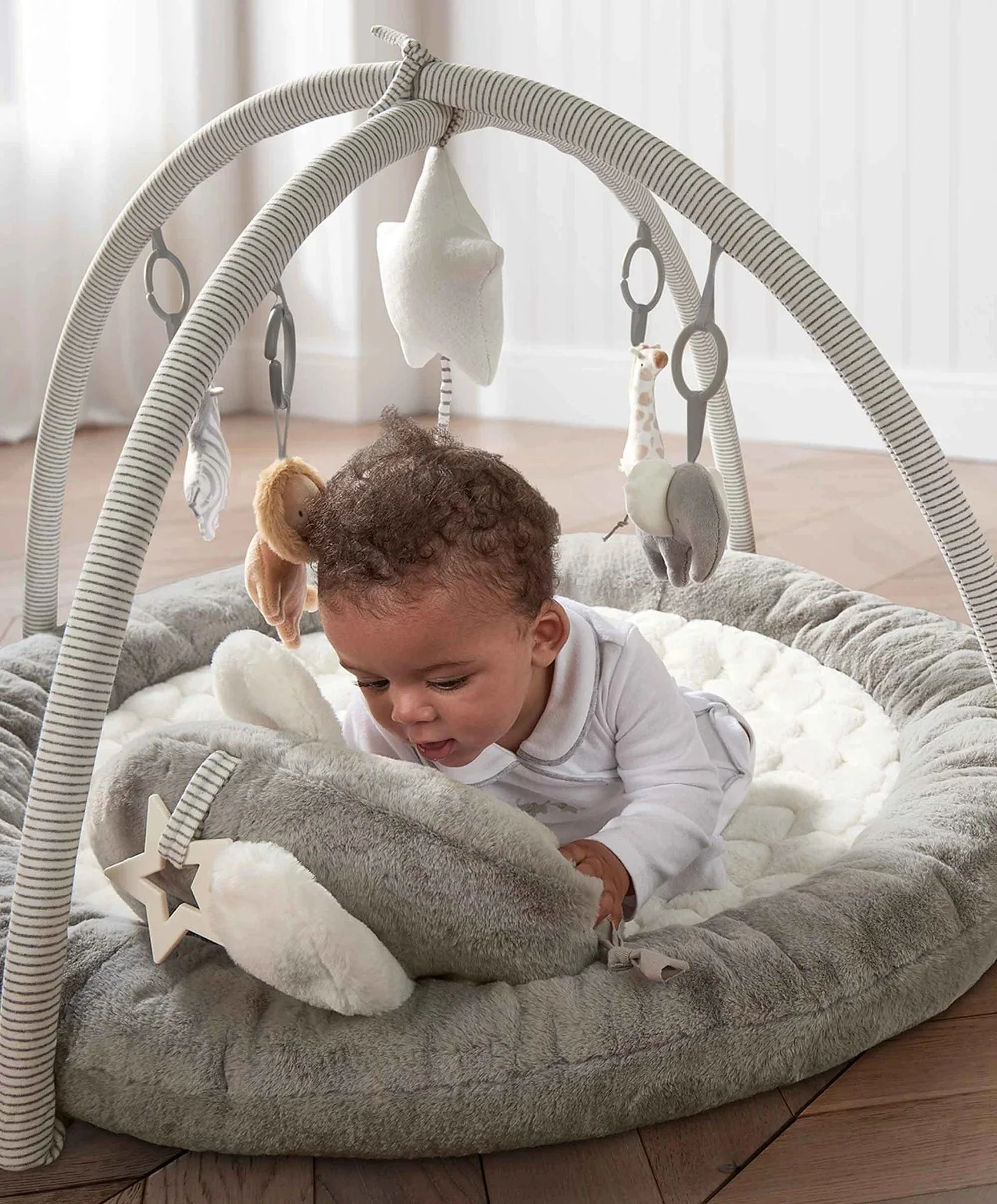 Mamas & Papas Playmat - Welcome to the World, Grey - Image 4