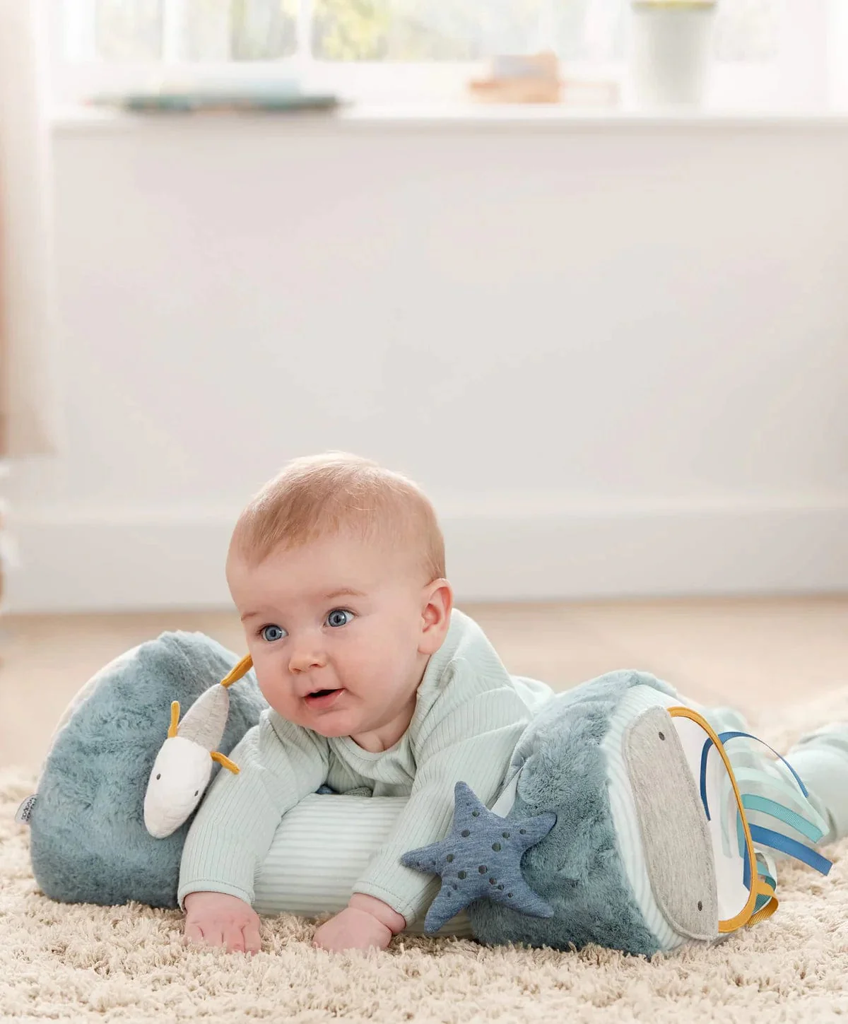 Mamas & Papas Tummy Time Roll -  Welcome to the World, Under the Sea - Image 3