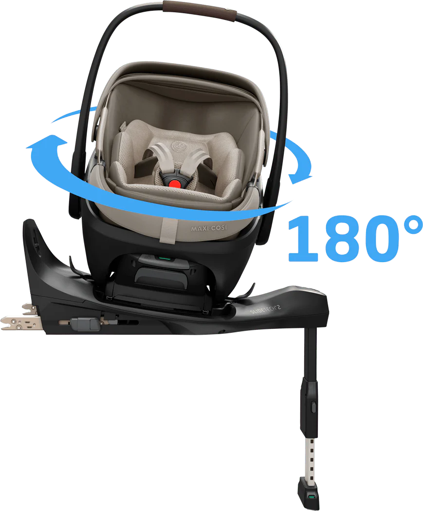 Maxi Cosi Coral Slide Pro Car Seat - Sapphire Sand - Image 3