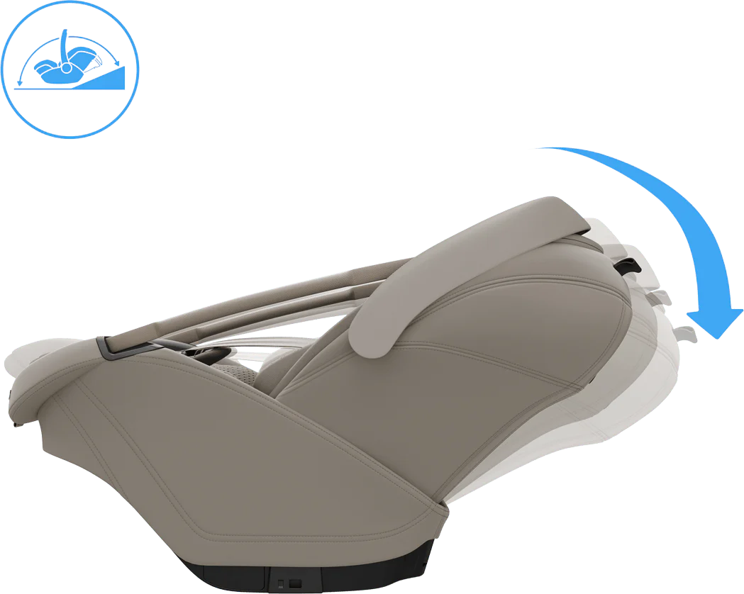 Maxi Cosi Coral Slide Pro Car Seat - Sapphire Sand - Image 8