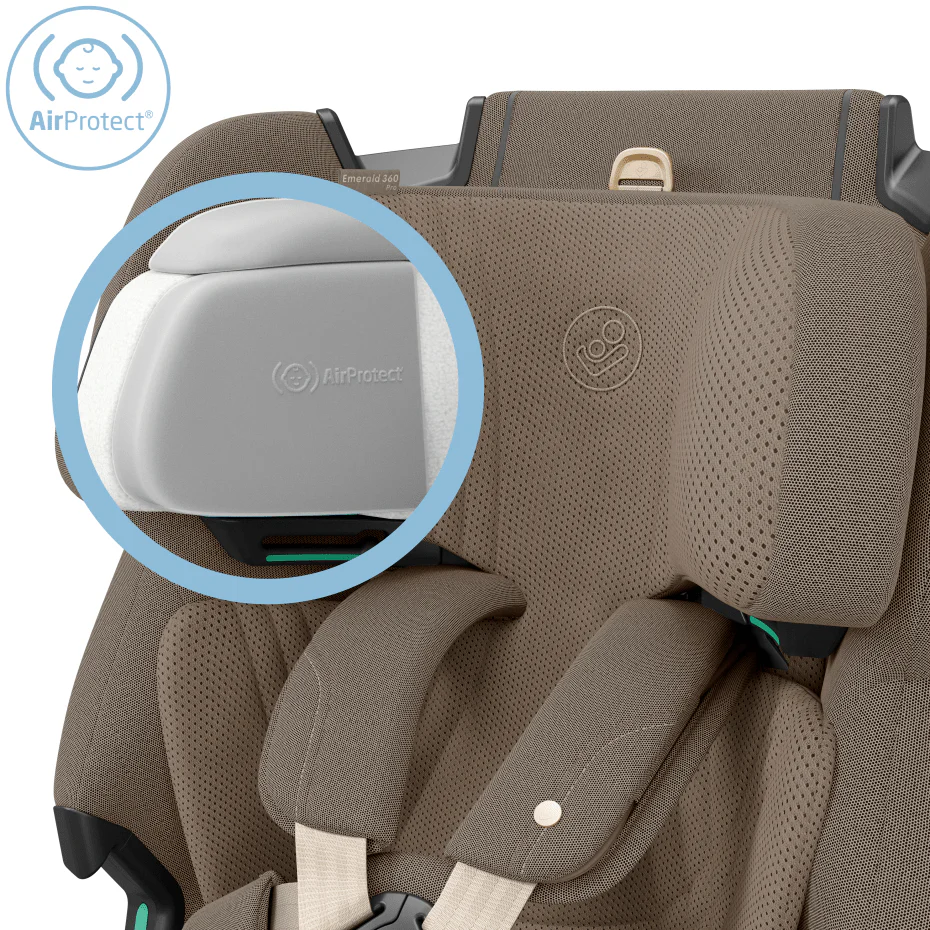 Maxi Cosi Emerald 360 PRO Car Seat - Authentic Truffle - Image 11