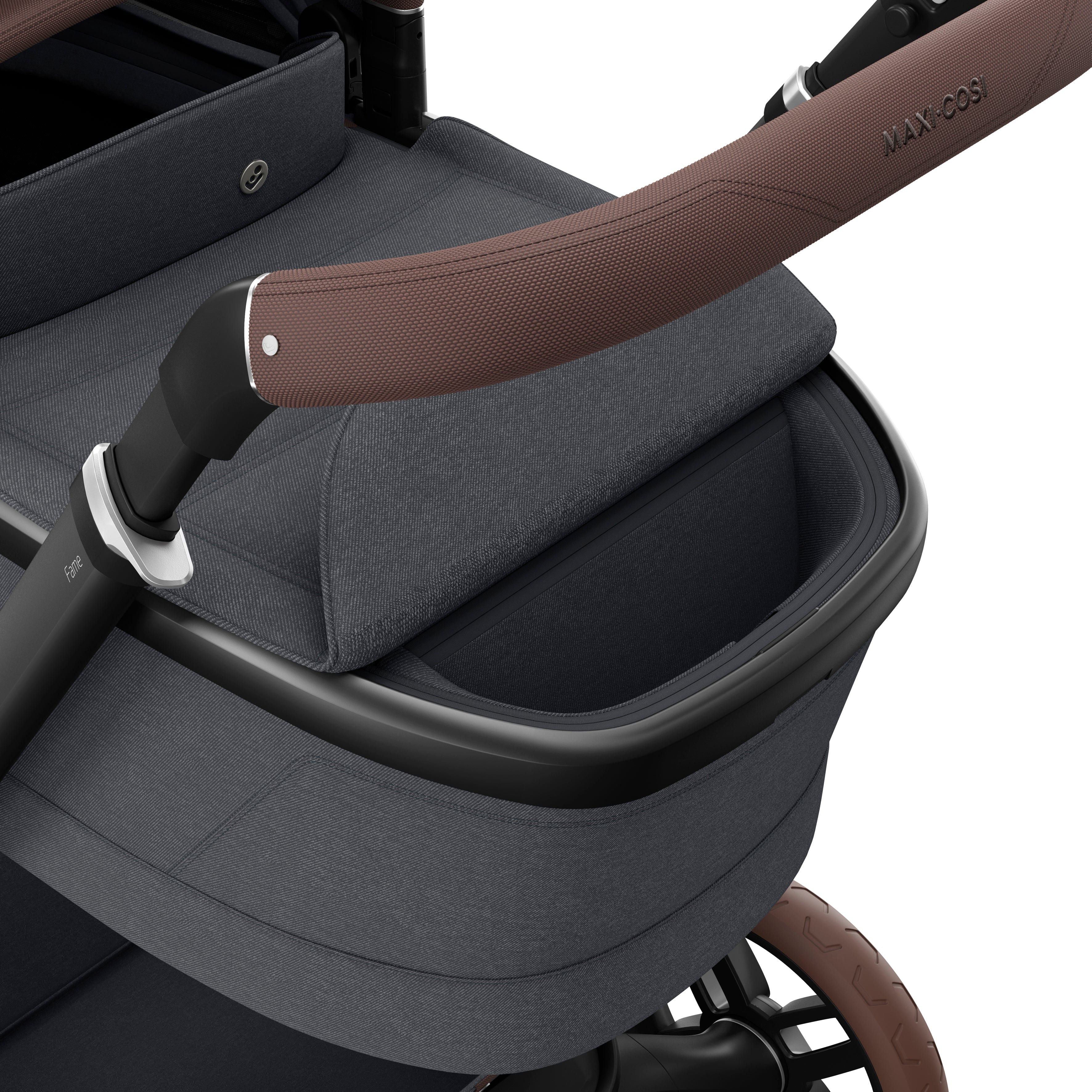 Maxi Cosi FAME Pushchair & Carrycot - Twillic Graphite - Image 4