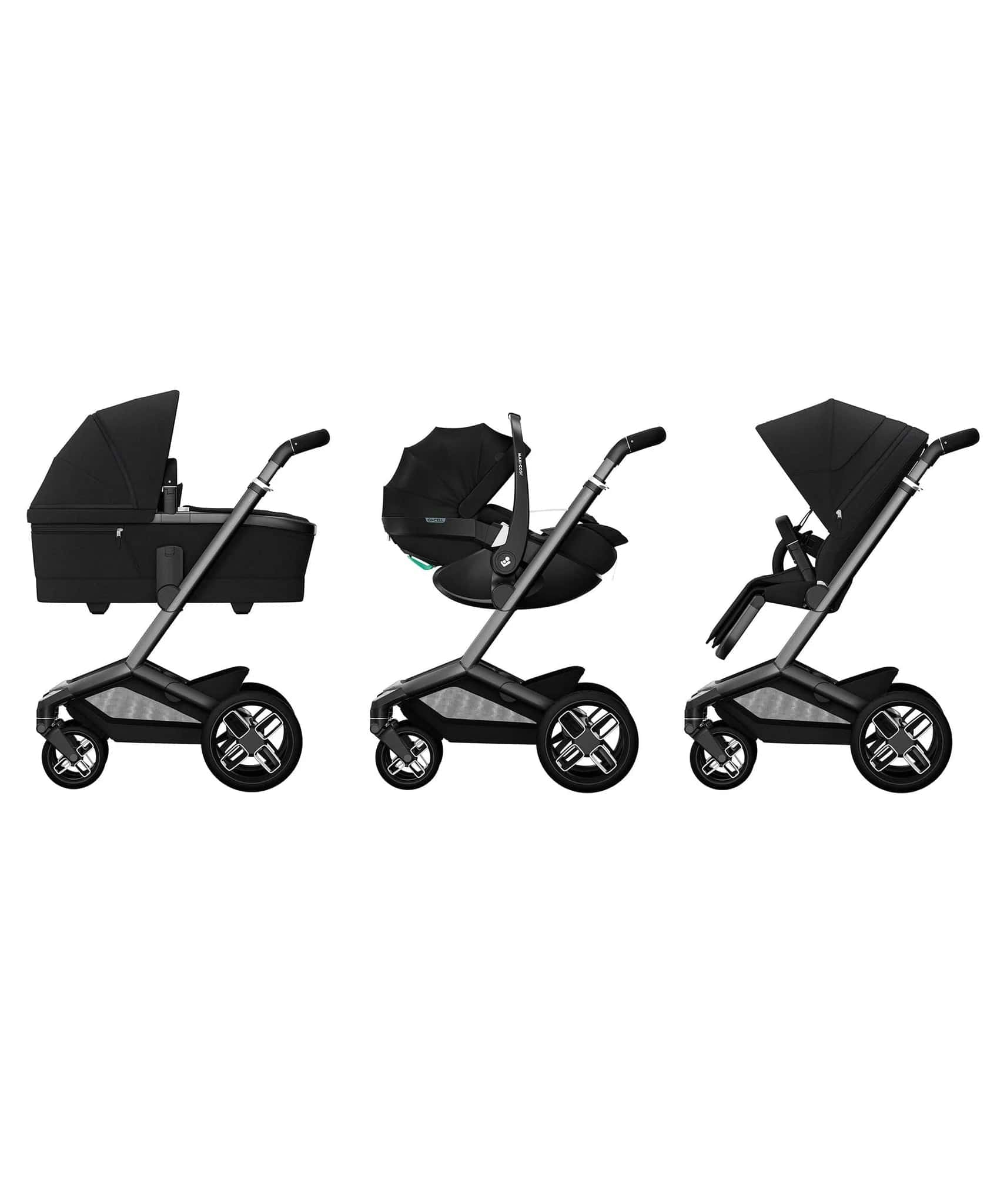 Maxi Cosi FAME Travel System - Twillic Black - Image 2