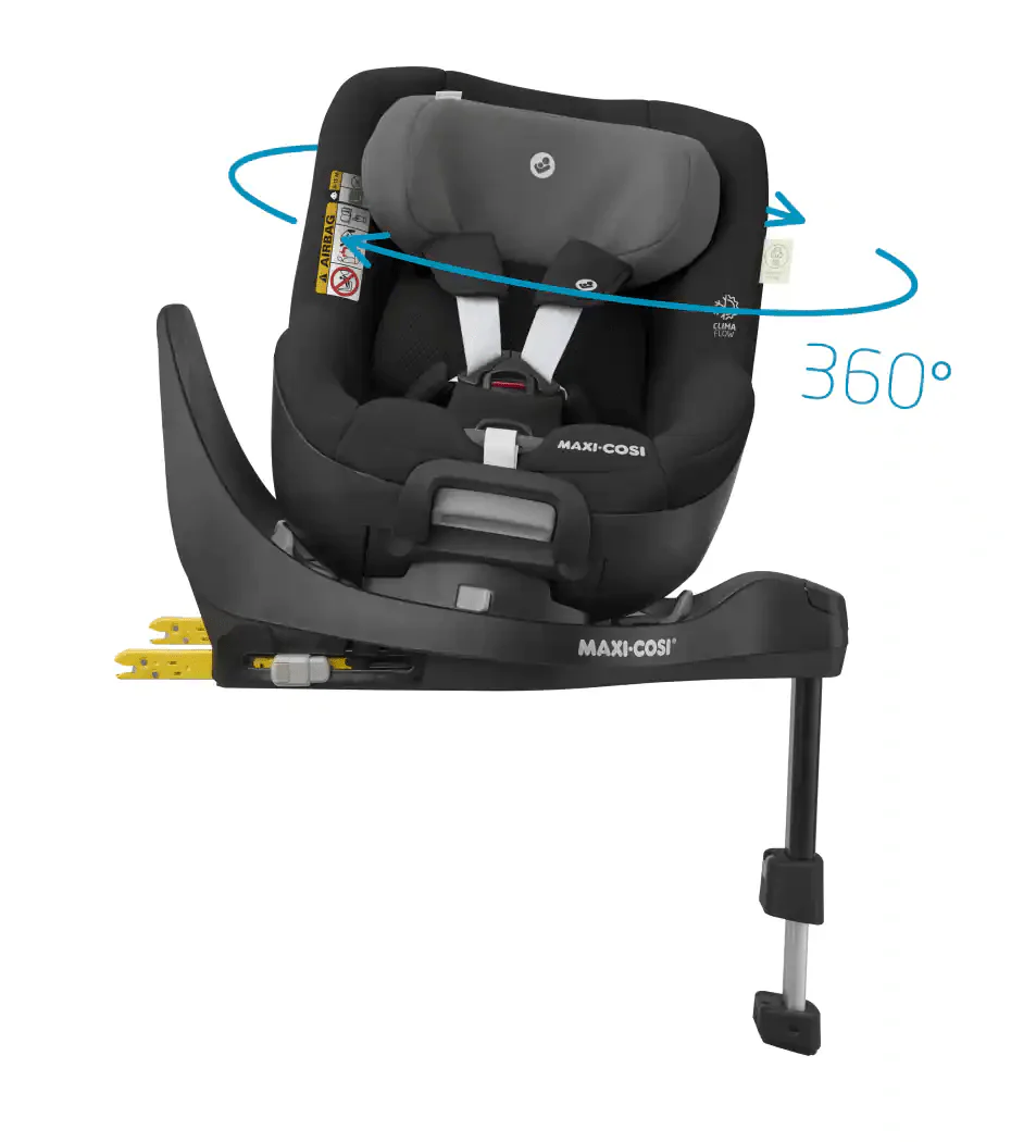 Maxi Cosi Mica Pro ECO i-Size Car Seat - Authentic Black - Image 3