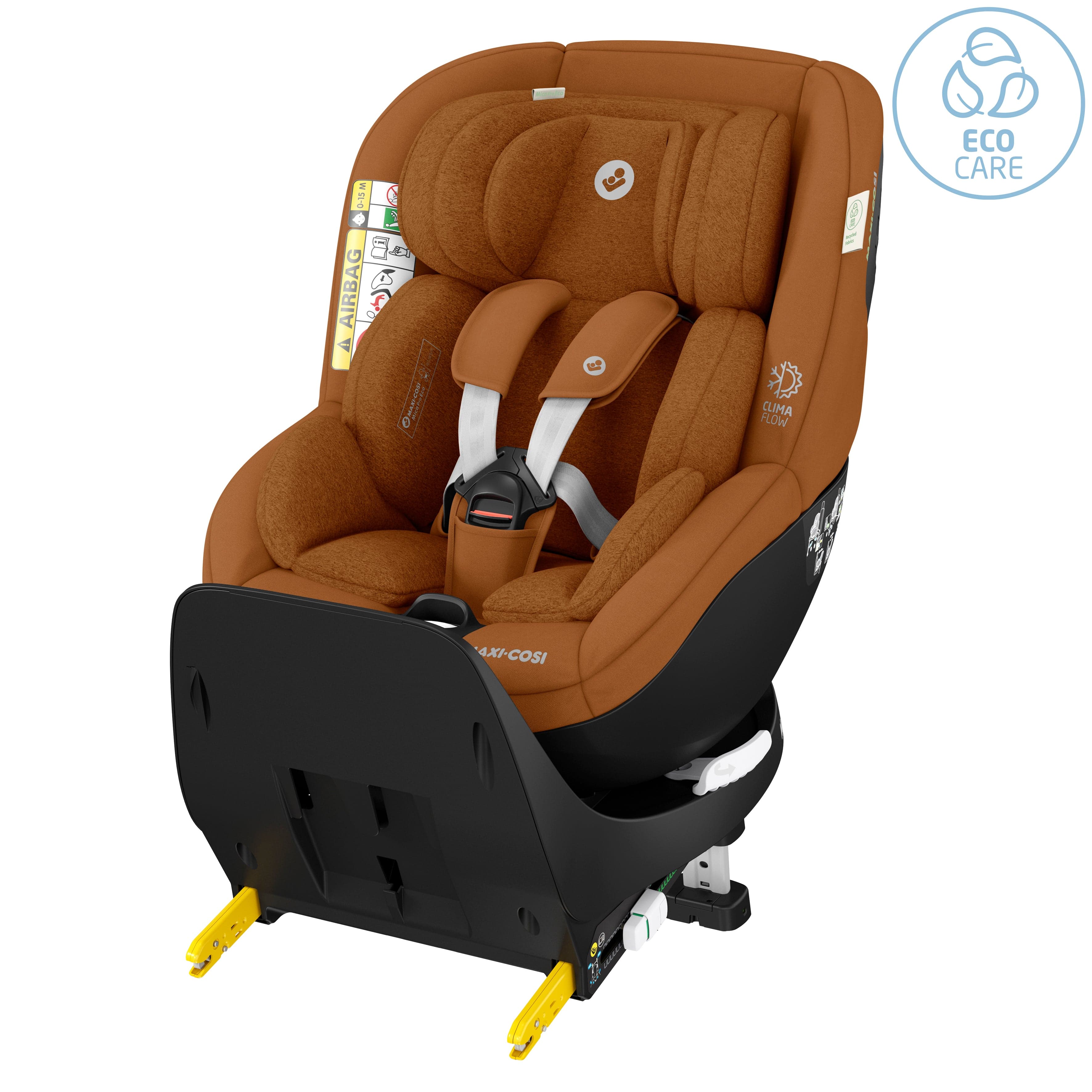 Maxi Cosi Mica Pro ECO i-Size Car Seat - Authentic Cognac - Image 16