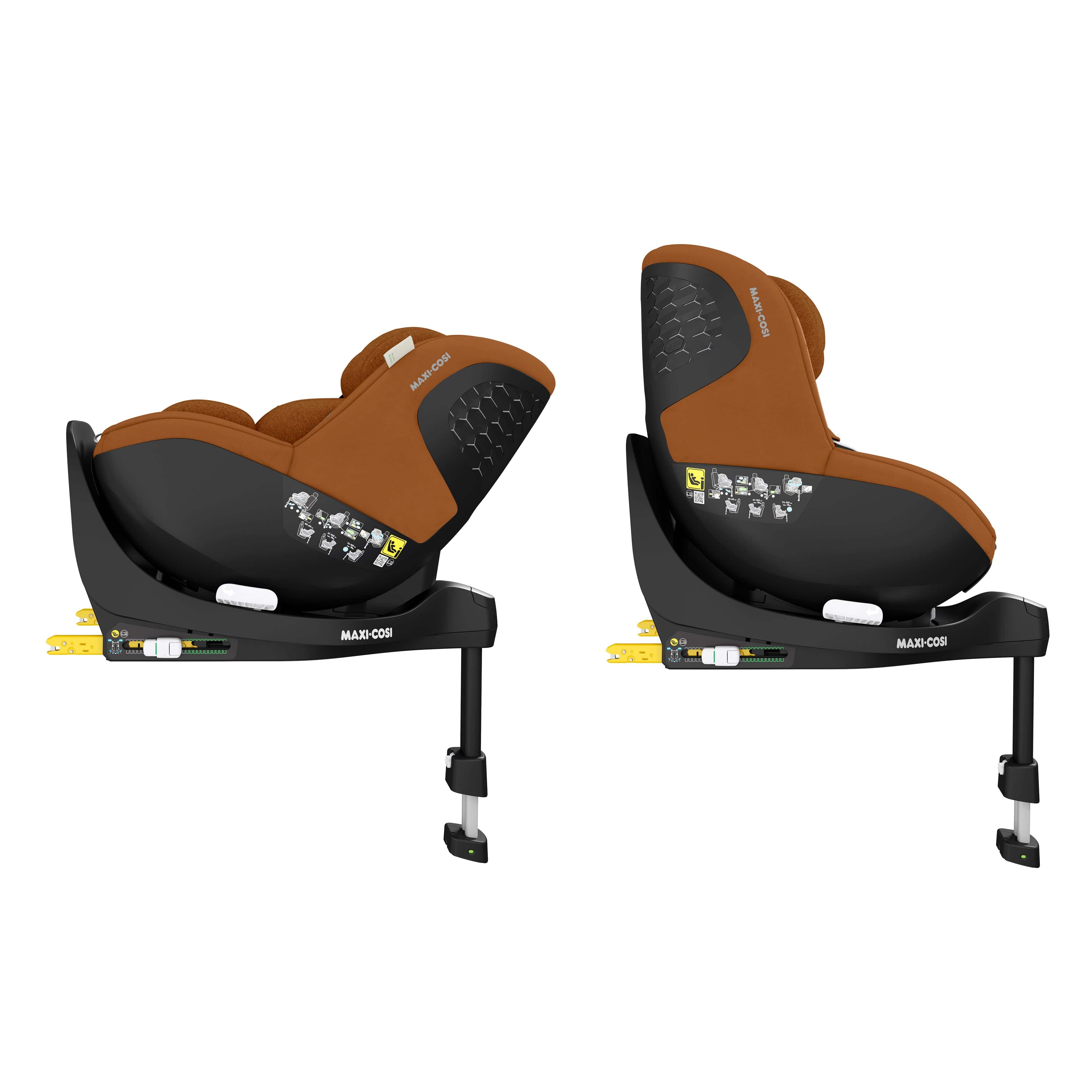 Maxi Cosi Mica Pro ECO i-Size Car Seat - Authentic Cognac - Image 21