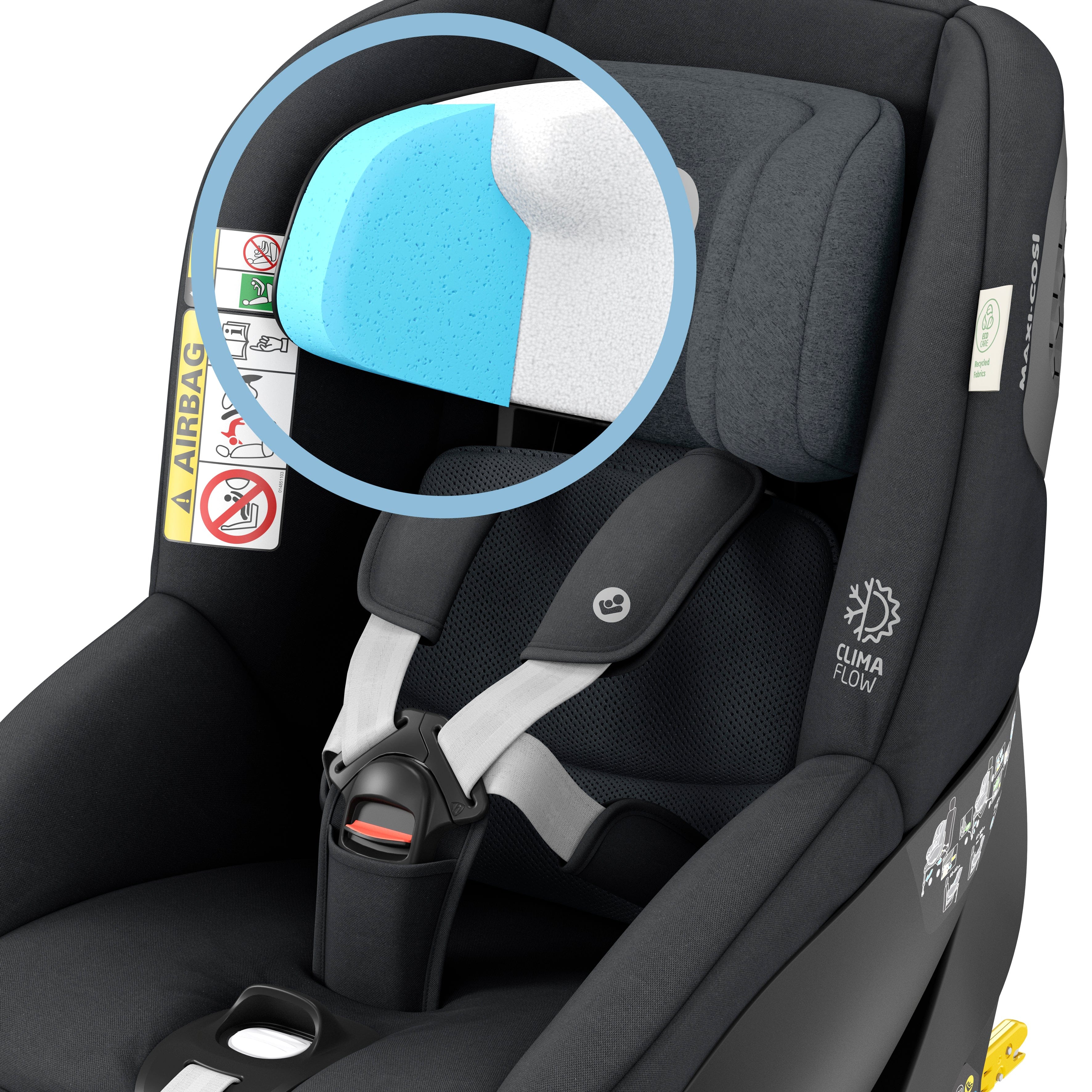 Maxi Cosi Mica Pro ECO i-Size Car Seat - Authentic Graphite - Image 12