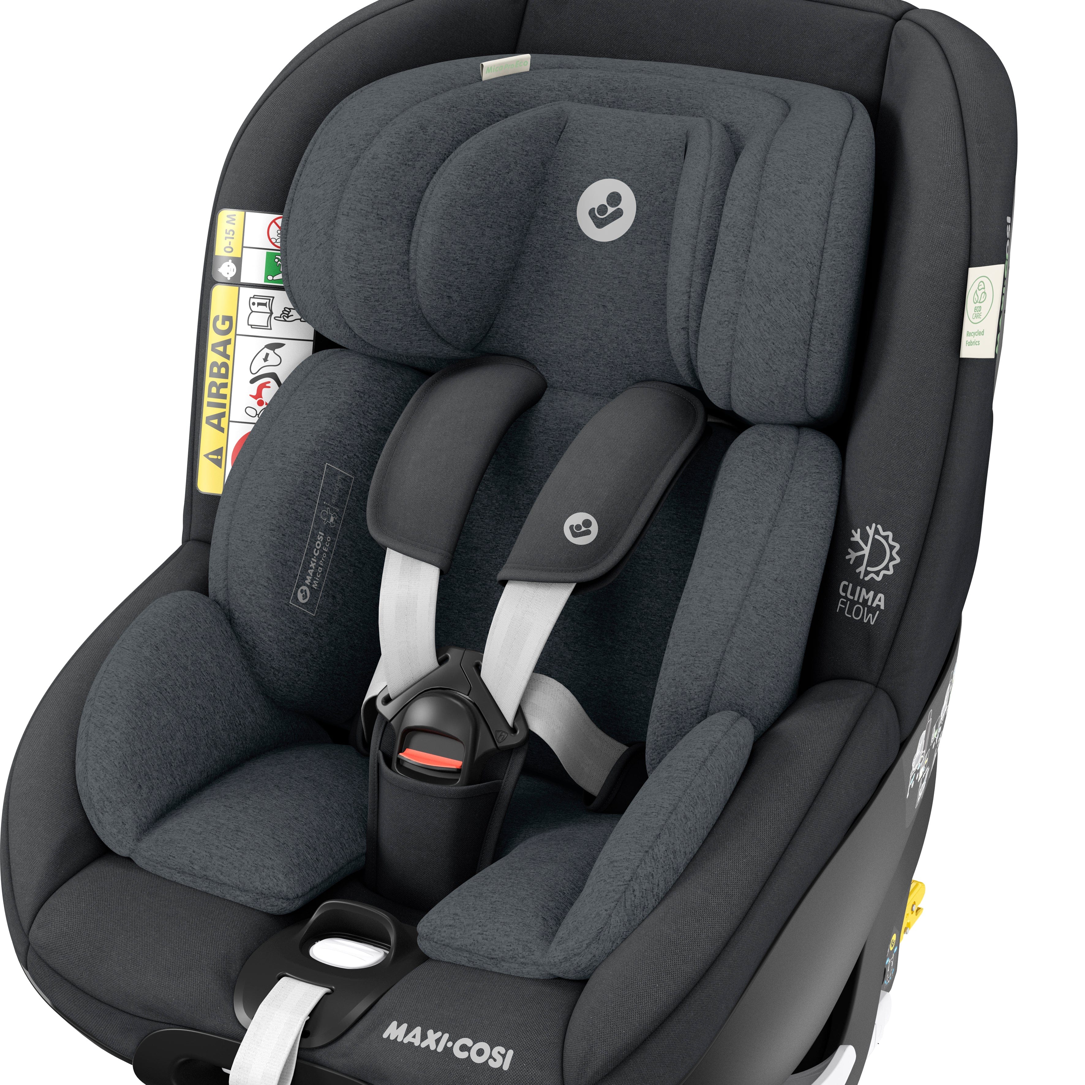 Maxi Cosi Mica Pro ECO i-Size Car Seat - Authentic Graphite - Image 13