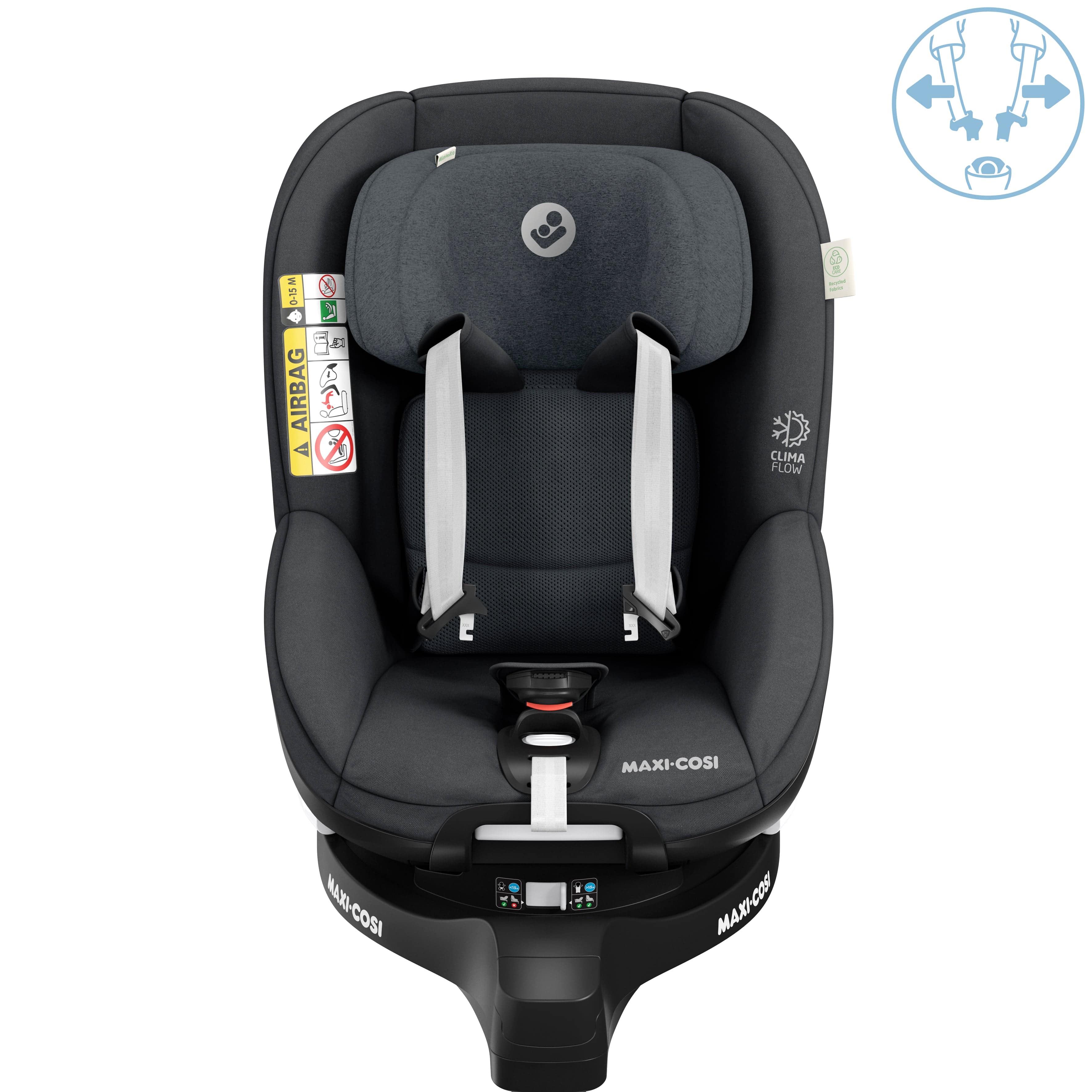 Maxi Cosi Mica Pro ECO i-Size Car Seat - Authentic Graphite - Image 20