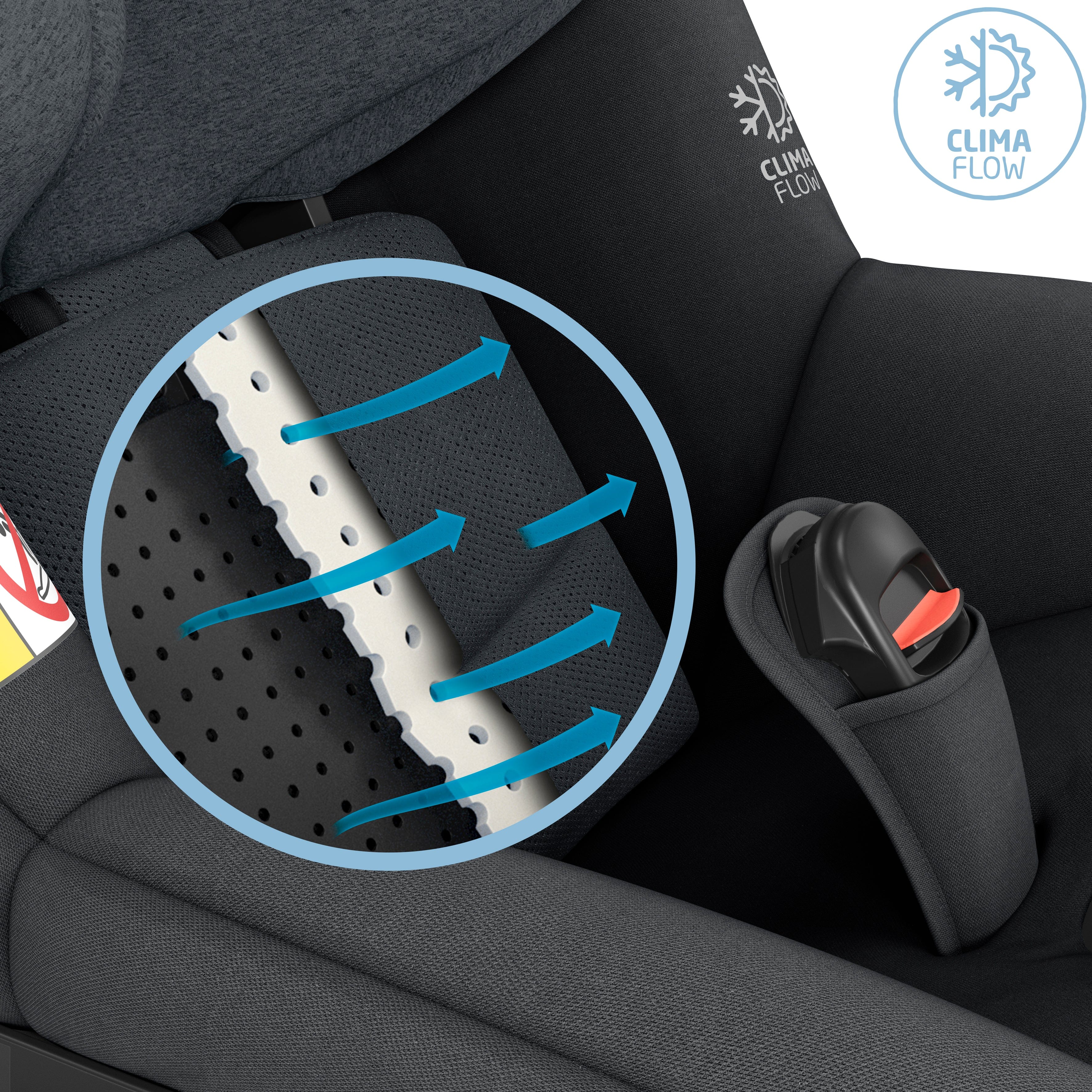 Maxi Cosi Mica Pro ECO i-Size Car Seat - Authentic Graphite - Image 21