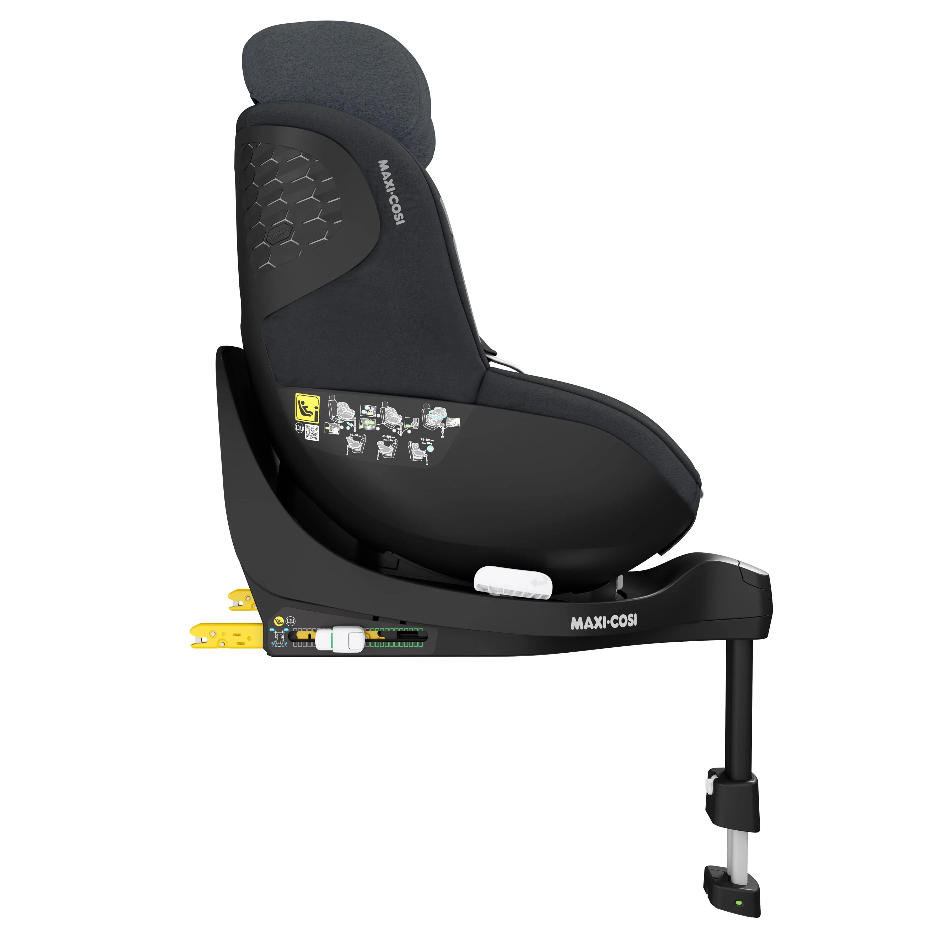 Maxi Cosi Mica Pro ECO i-Size Car Seat - Authentic Graphite - Image 4