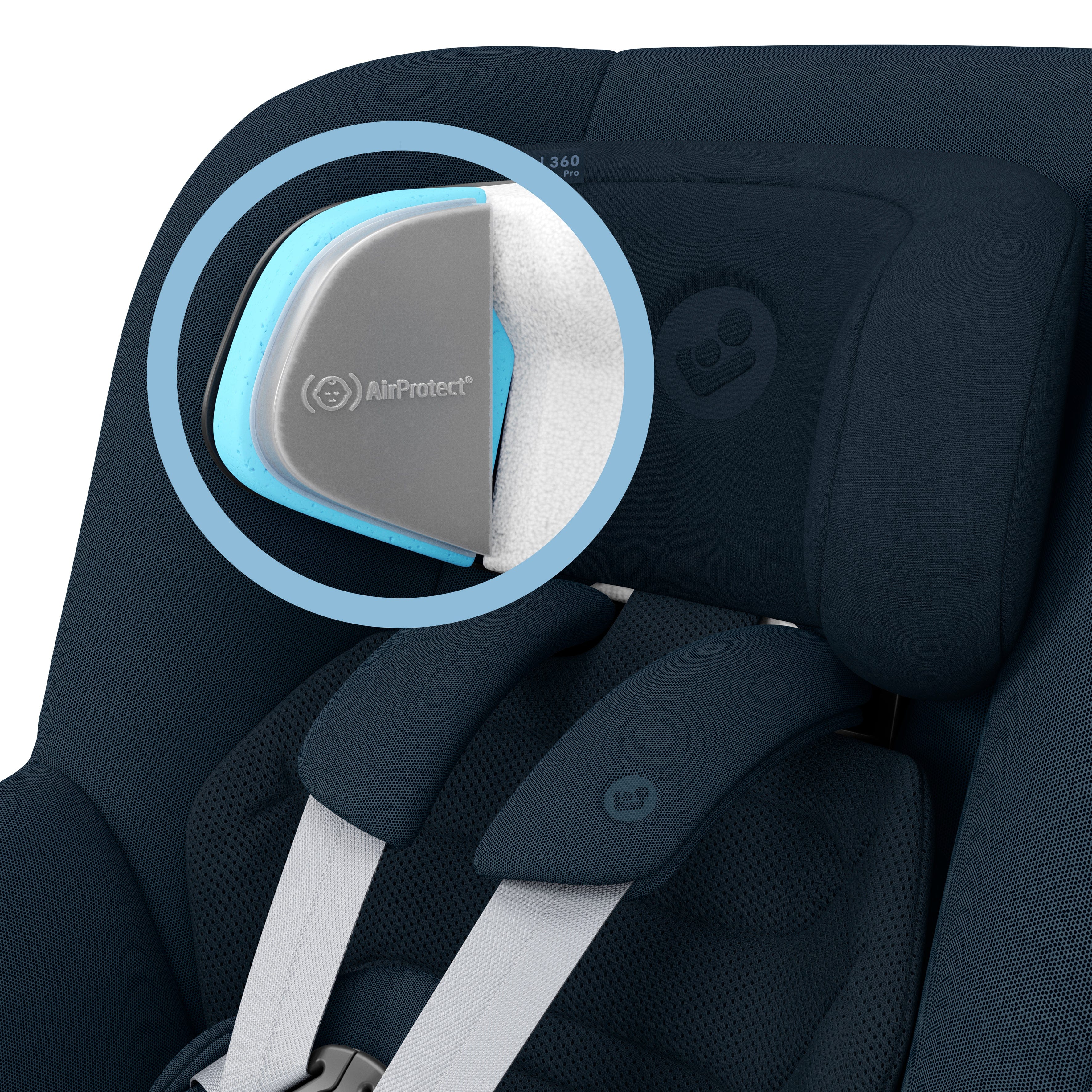 Maxi Cosi Pearl 360 PRO Car Seat - Authentic Blue - Image 13