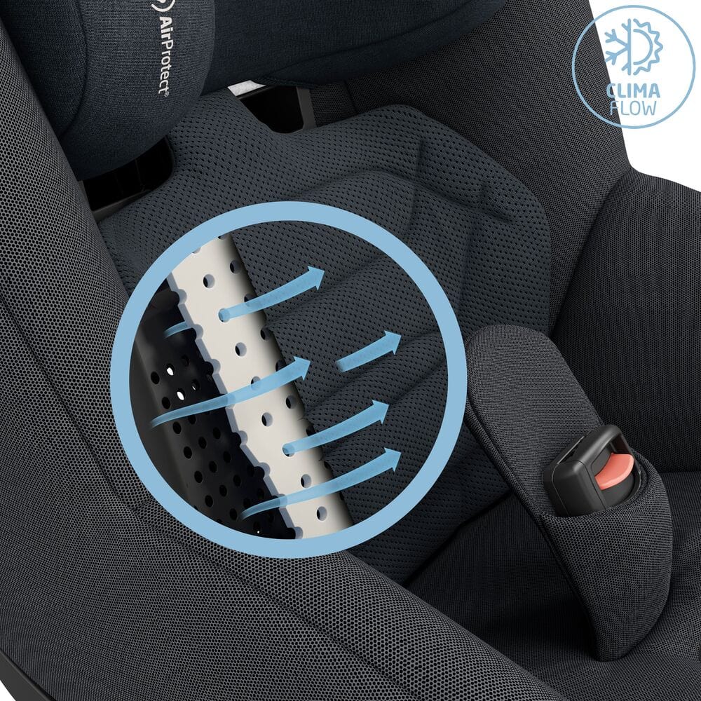 Maxi Cosi Pearl 360 PRO Car Seat - Authentic Graphite - Image 6