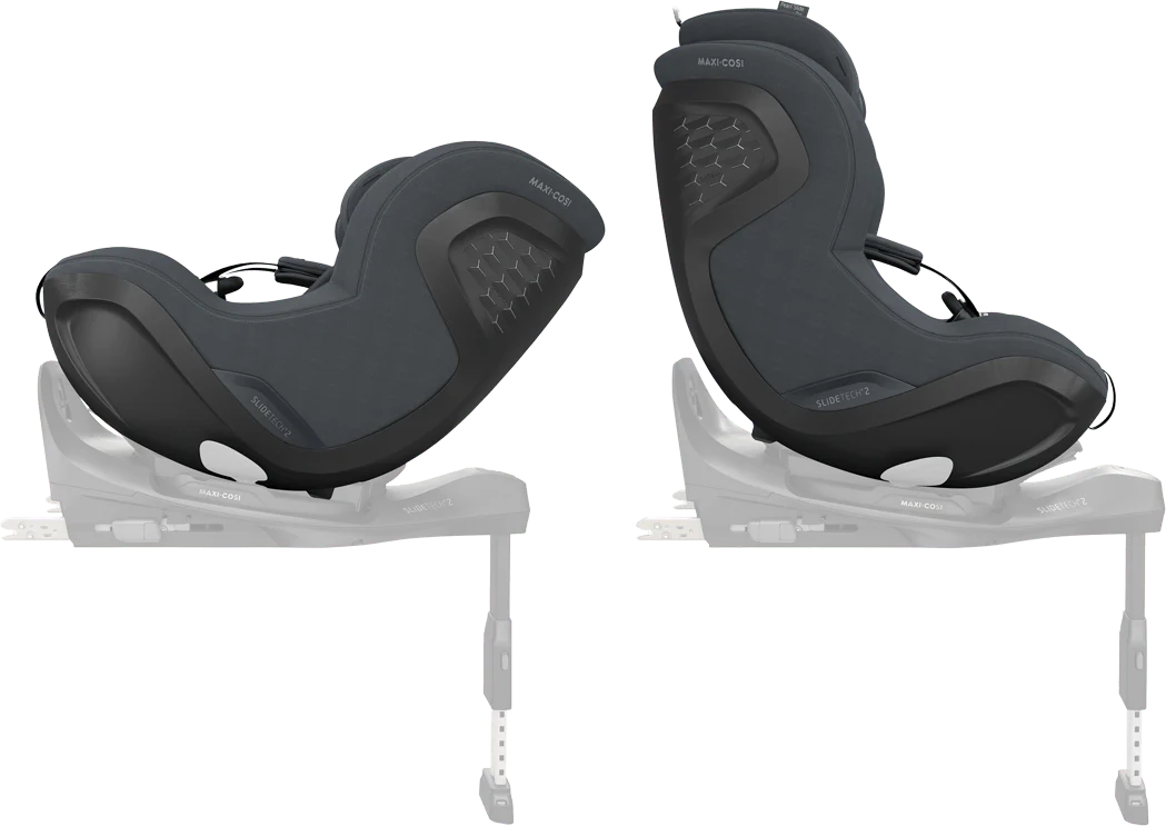Maxi Cosi Pearl Slide Pro Car Seat - Authentic Graphite - Image 3