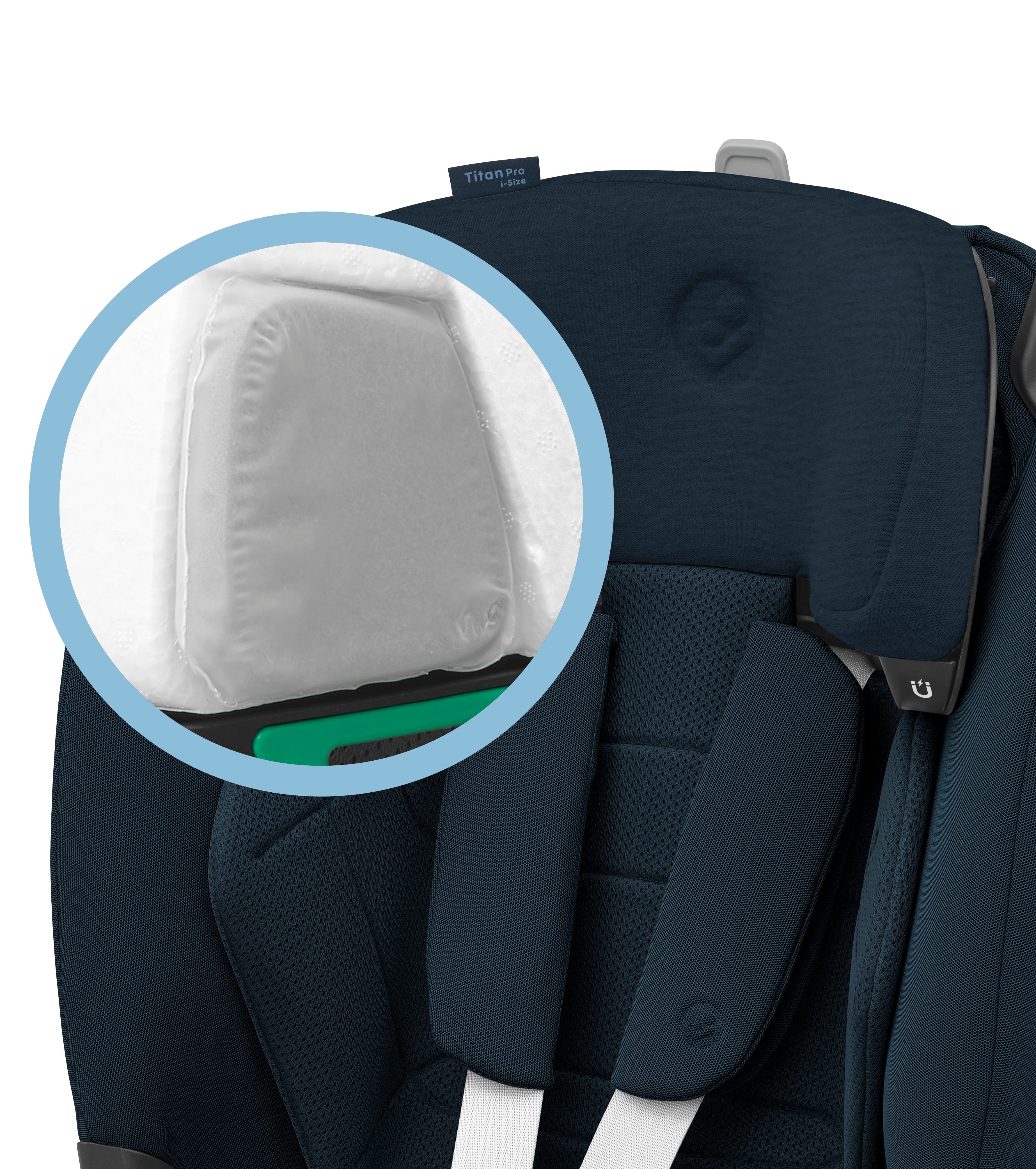 Maxi Cosi Titan Pro i-Size Car Seat - Authentic Blue - Image 10